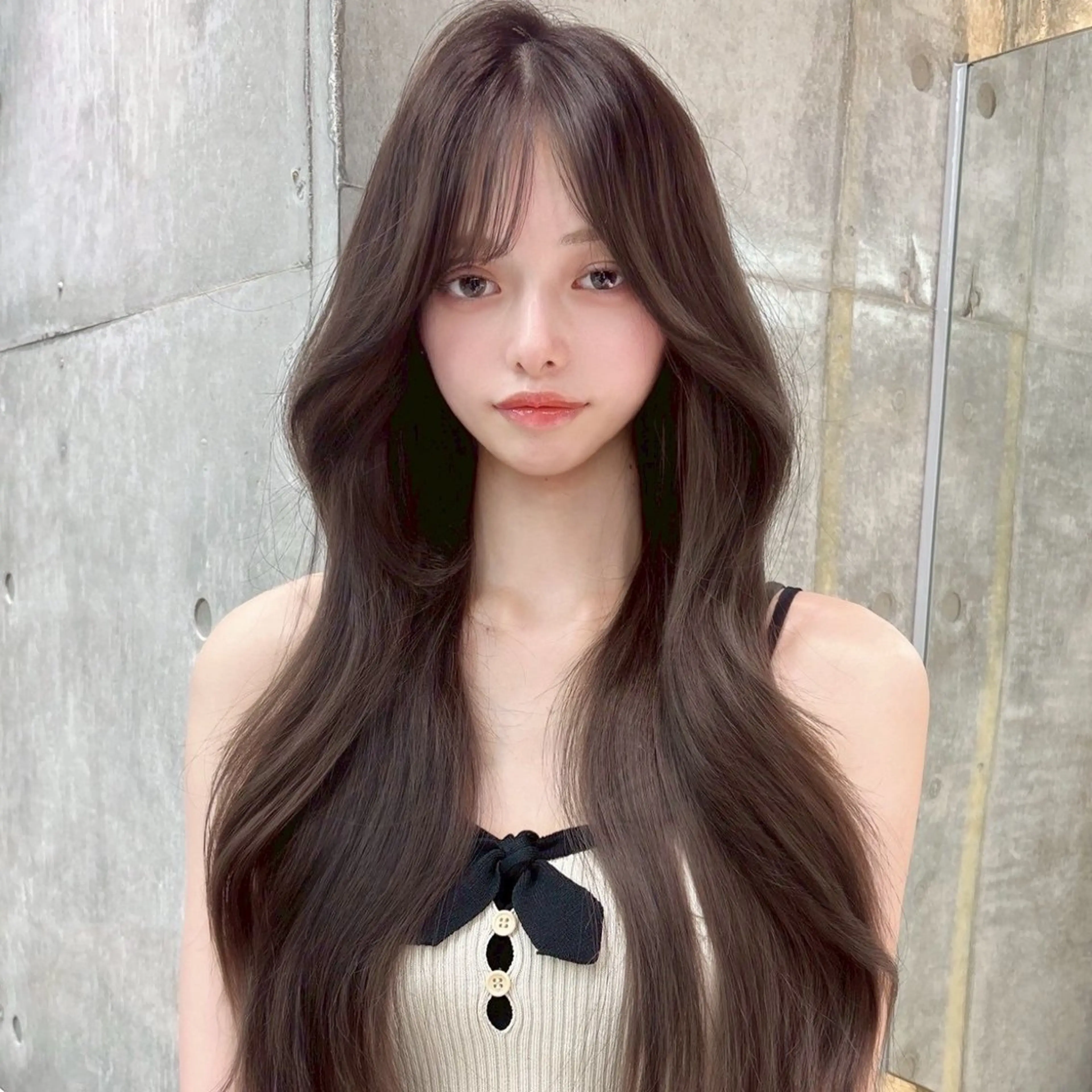 ロング カラー ヘアカラー トリートメント 💎髪質改善💎 LondMeliaのヘアスタイル