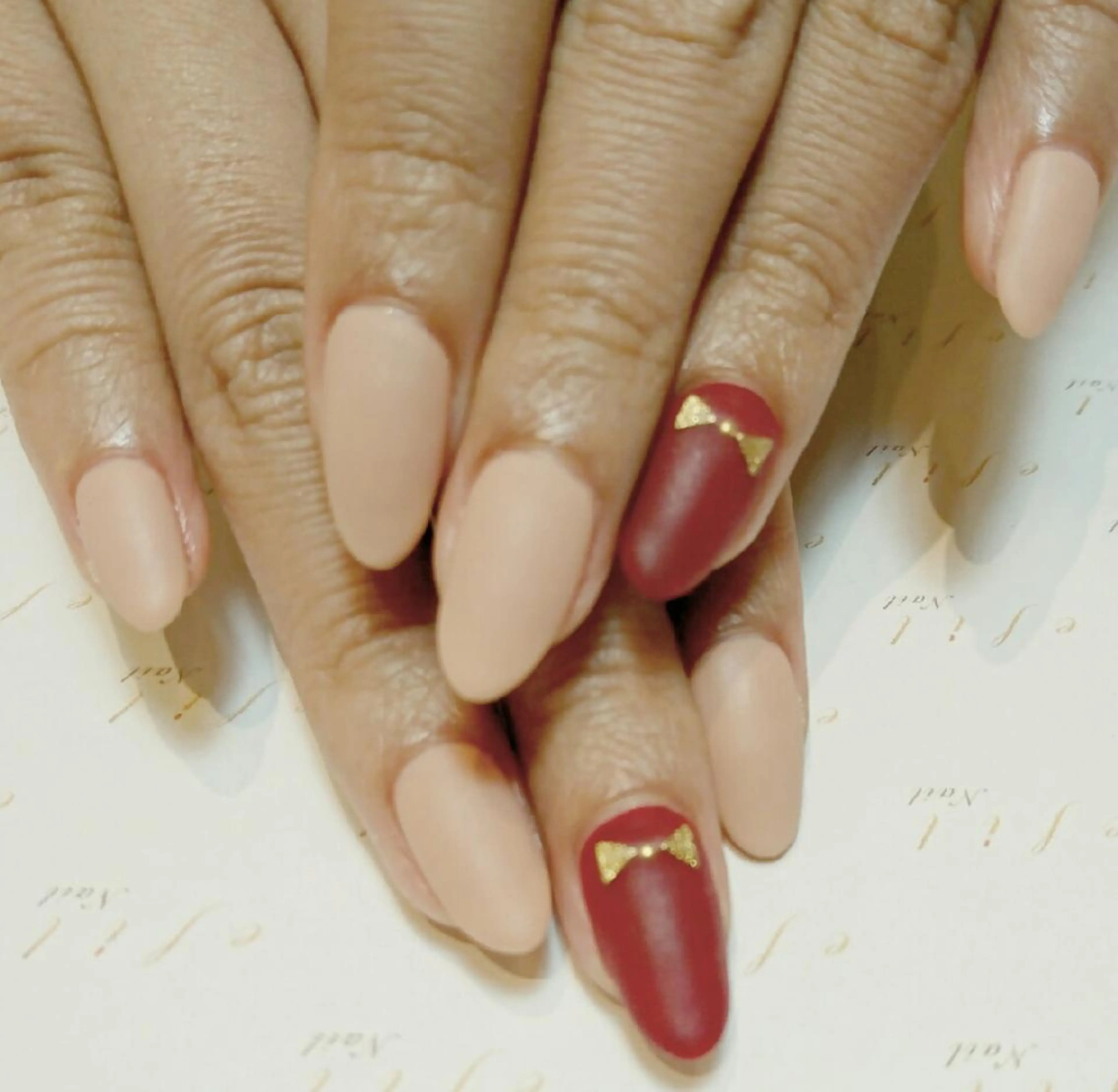 ネイル マットネイル 持ち込み みー shakushiroのネイルデザイン