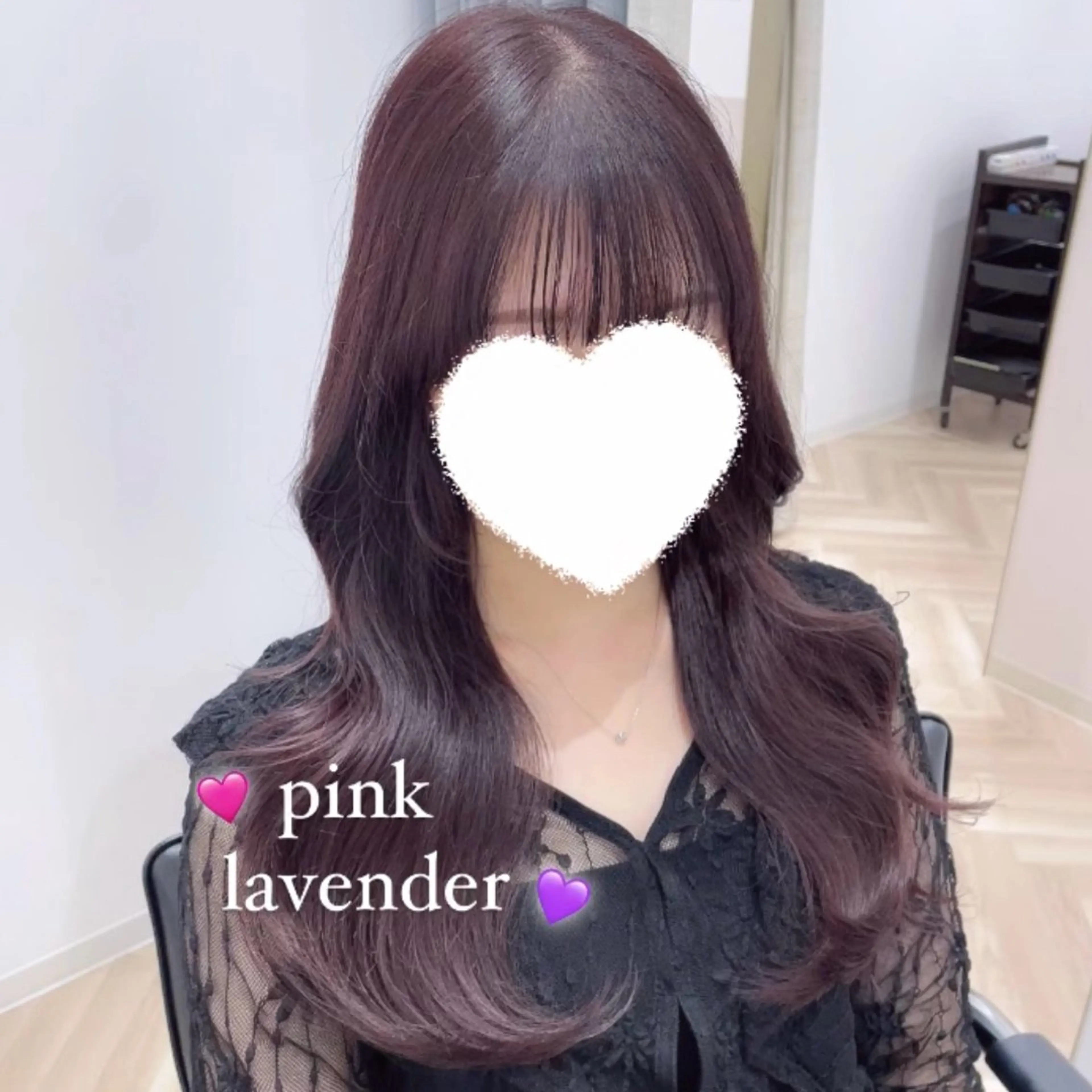 前髪顔まわりカット➕カラー➕TOKIOトリートメント💇🏻‍♀️💖の写真