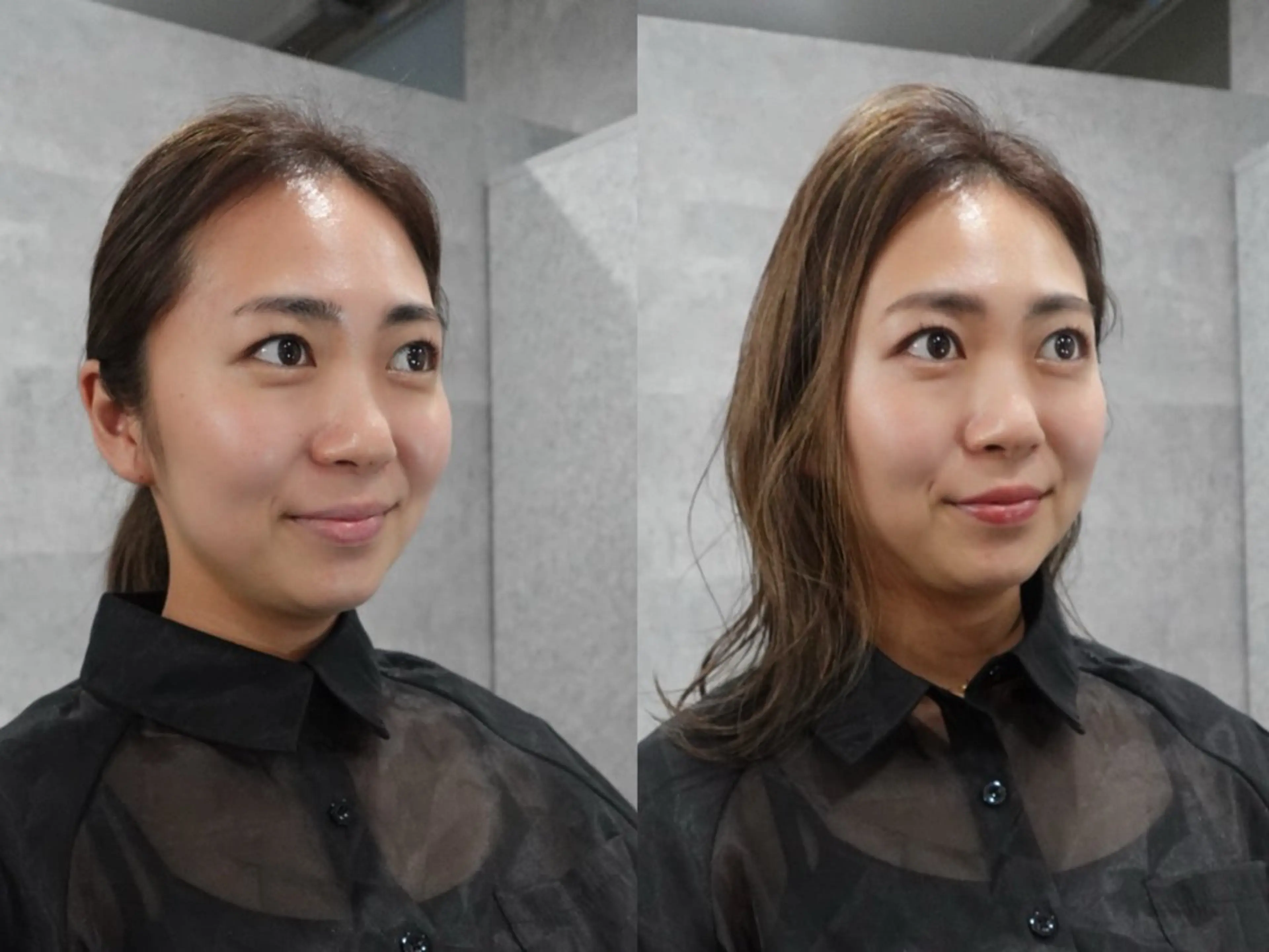 パーソナルカラー診断 /似合わせカラーのヘアスタイル