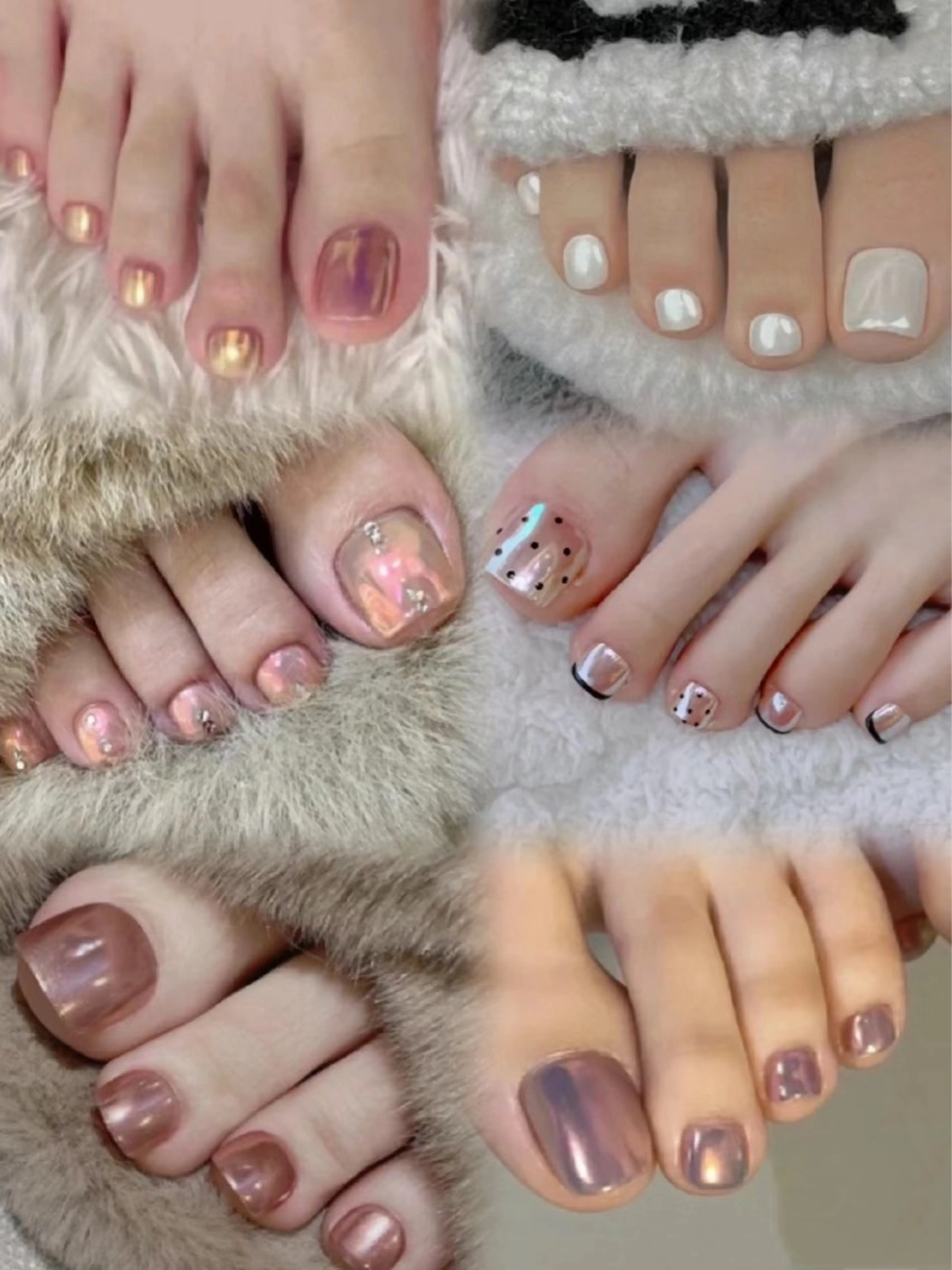 ネイル アートネイル ストーンネイル ネイルチップ フットネイル BabyYouMi ねねのネイルデザイン
