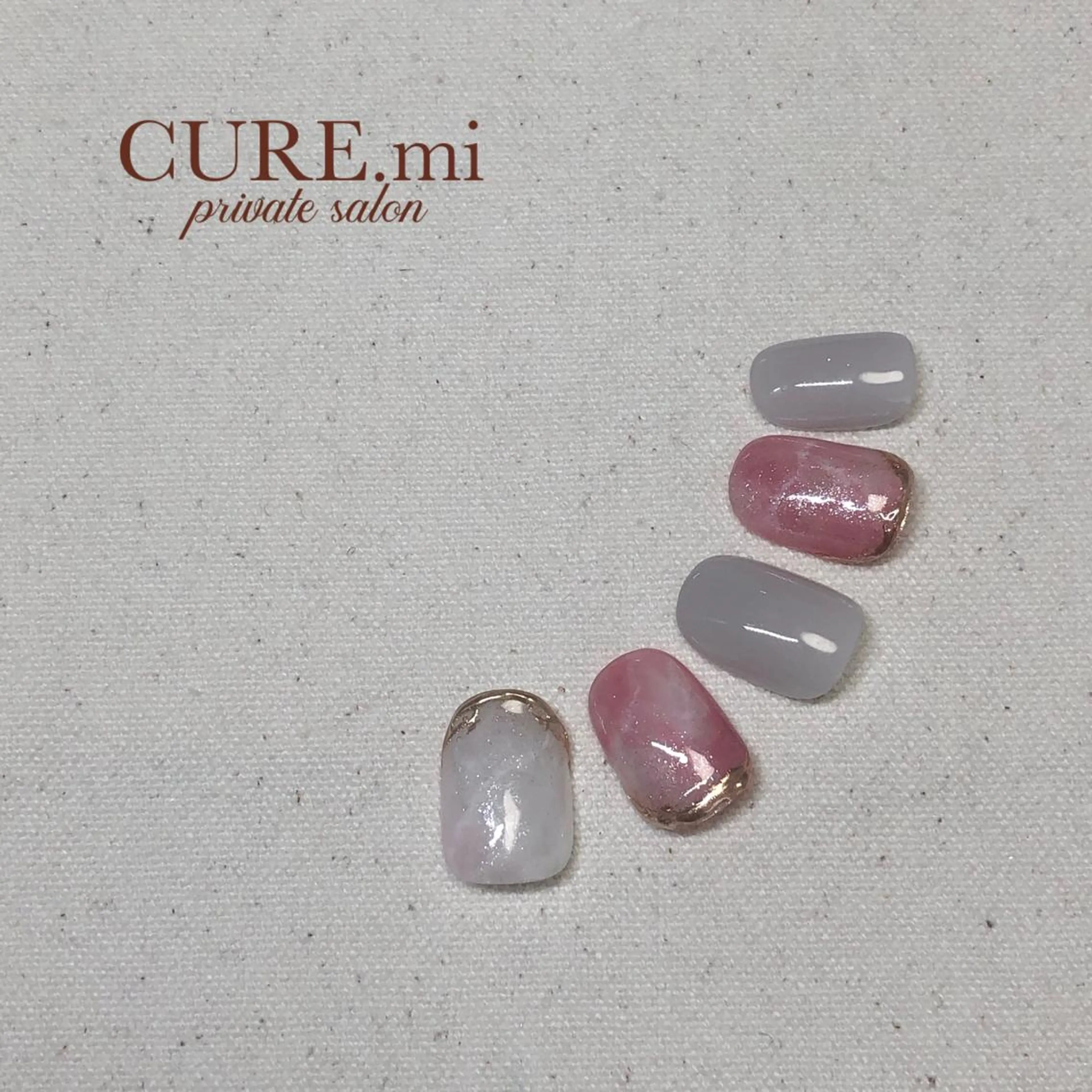 ネイル 大理石ネイル(マーブル) ハンドネイル ハンドケア 伊藤 美香のその他イメージ