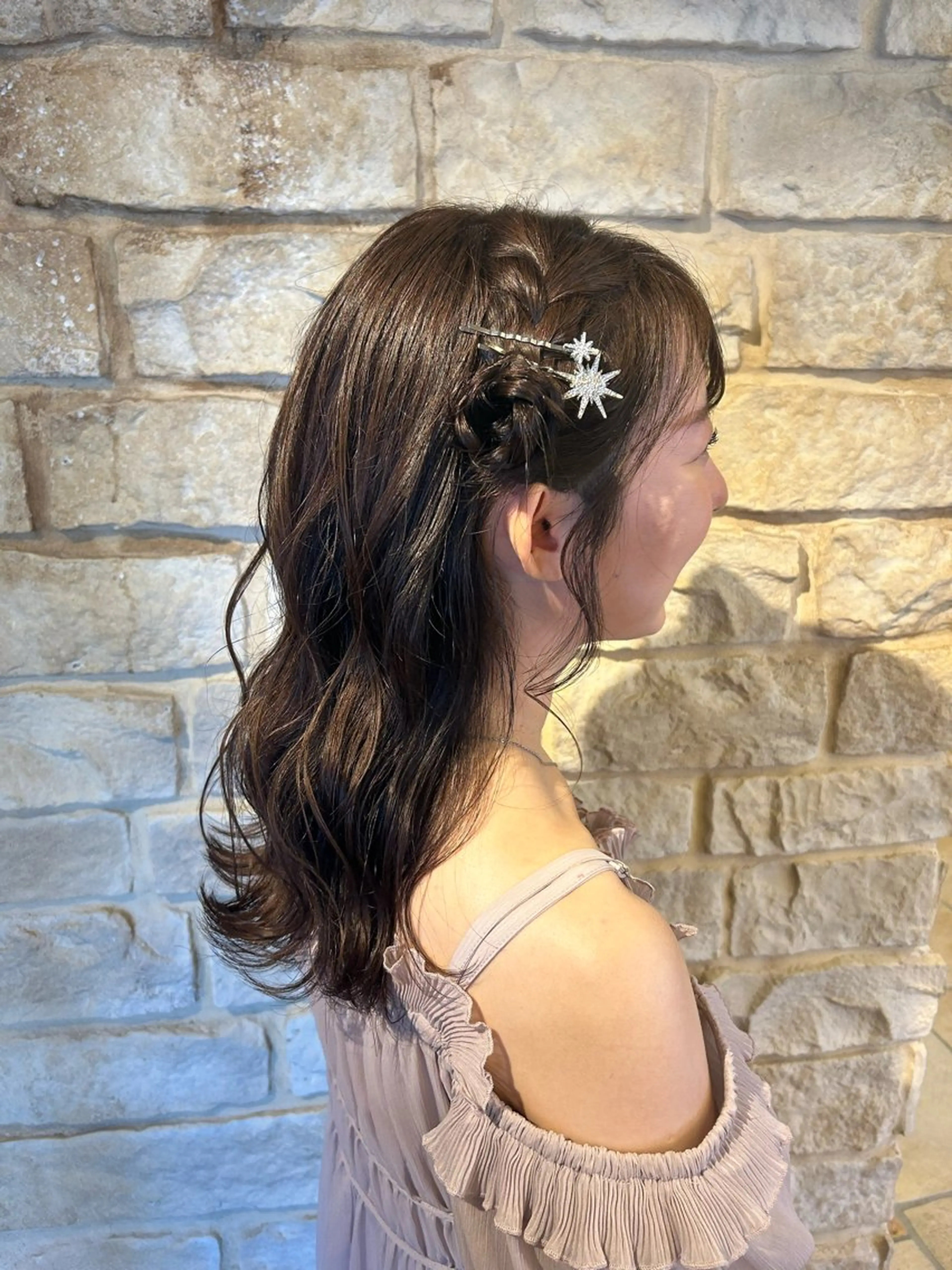 ヘアアレンジ Mei /オリーブ カラー/アレンジのヘアスタイル