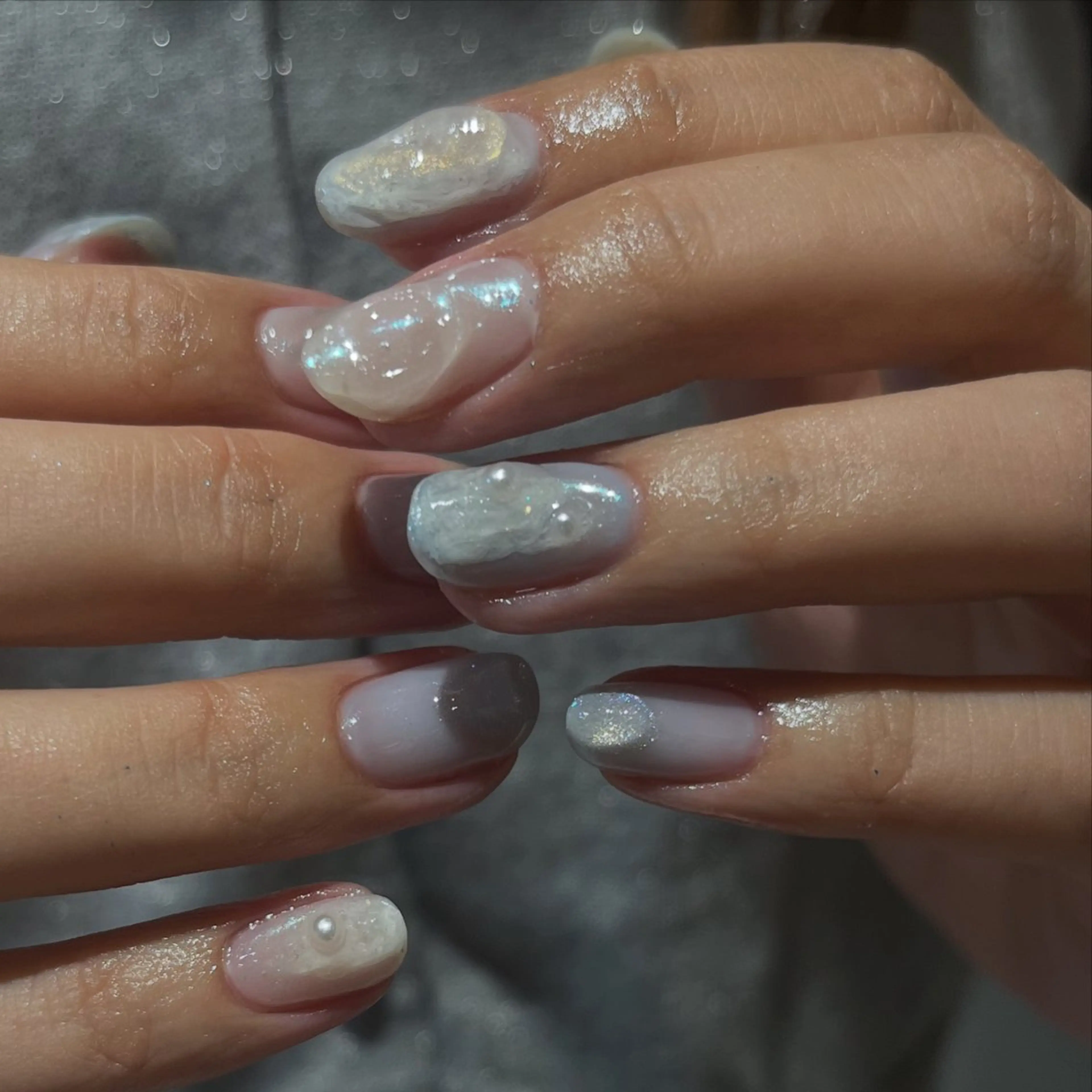 ネイル 谷田部 結衣のネイルデザイン