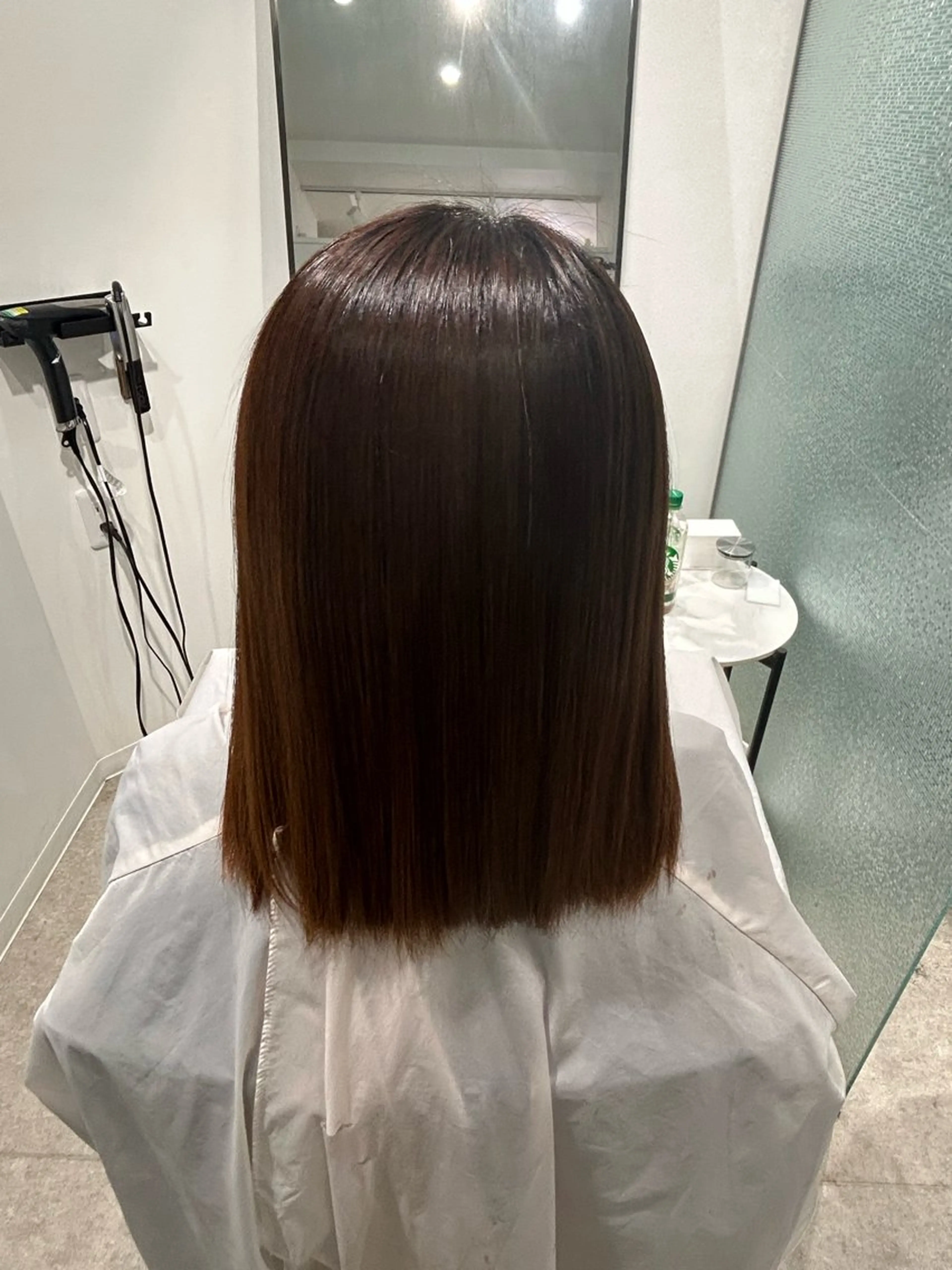 ミディアム ＡＯ所属・艶髪縮毛矯正 🫧🦋/YUINAのヘアスタイル