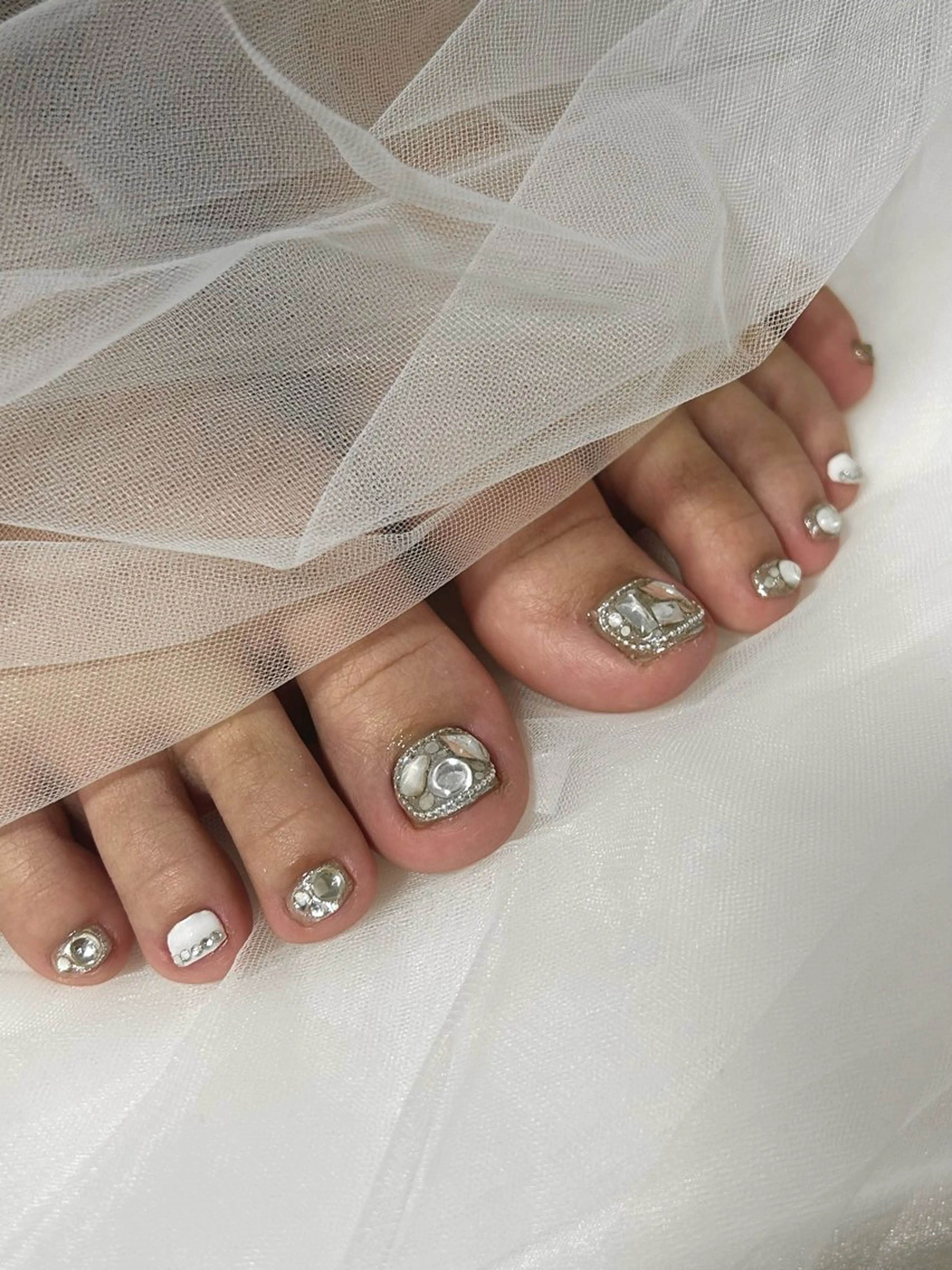 ネイル フットネイル 持ち込み フットネイル EmaNail 奈良橿原店所属・EmaNail 🧸Momokaのネイルデザイン