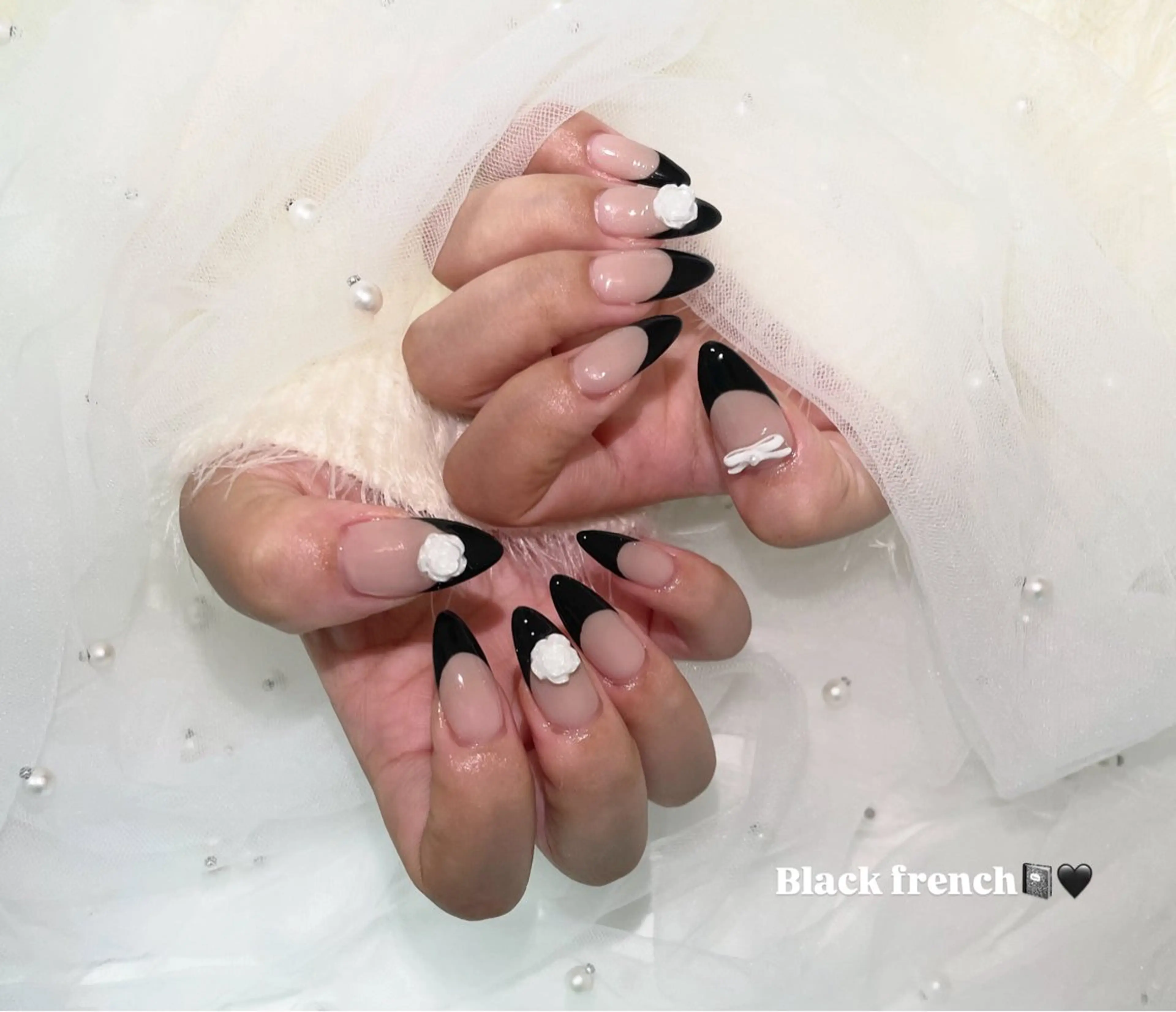 ネイル フレンチネイル 🦋 Rina🦋のネイルデザイン