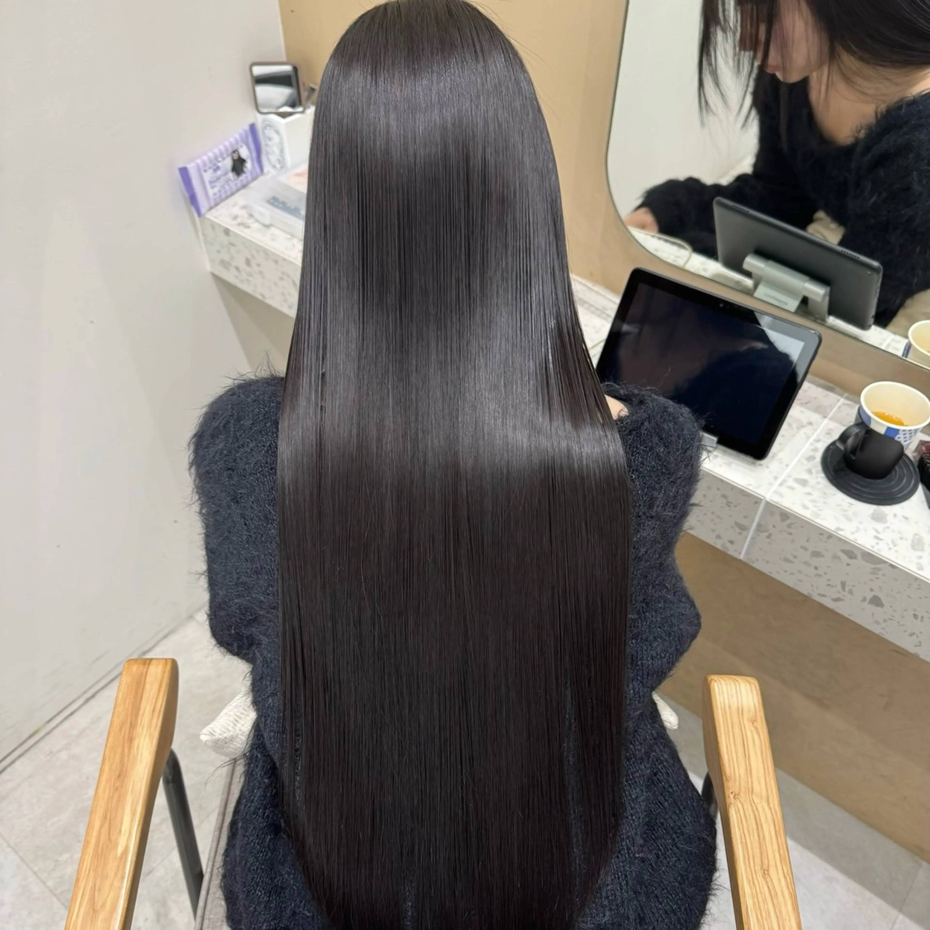 🪡ダメージレス🪡  ｺｽﾒｽﾄﾚｰﾄﾊﾟｰﾏ+ｶｯﾄ+ milbon 4stepﾄﾘｰﾄﾒﾝﾄの写真