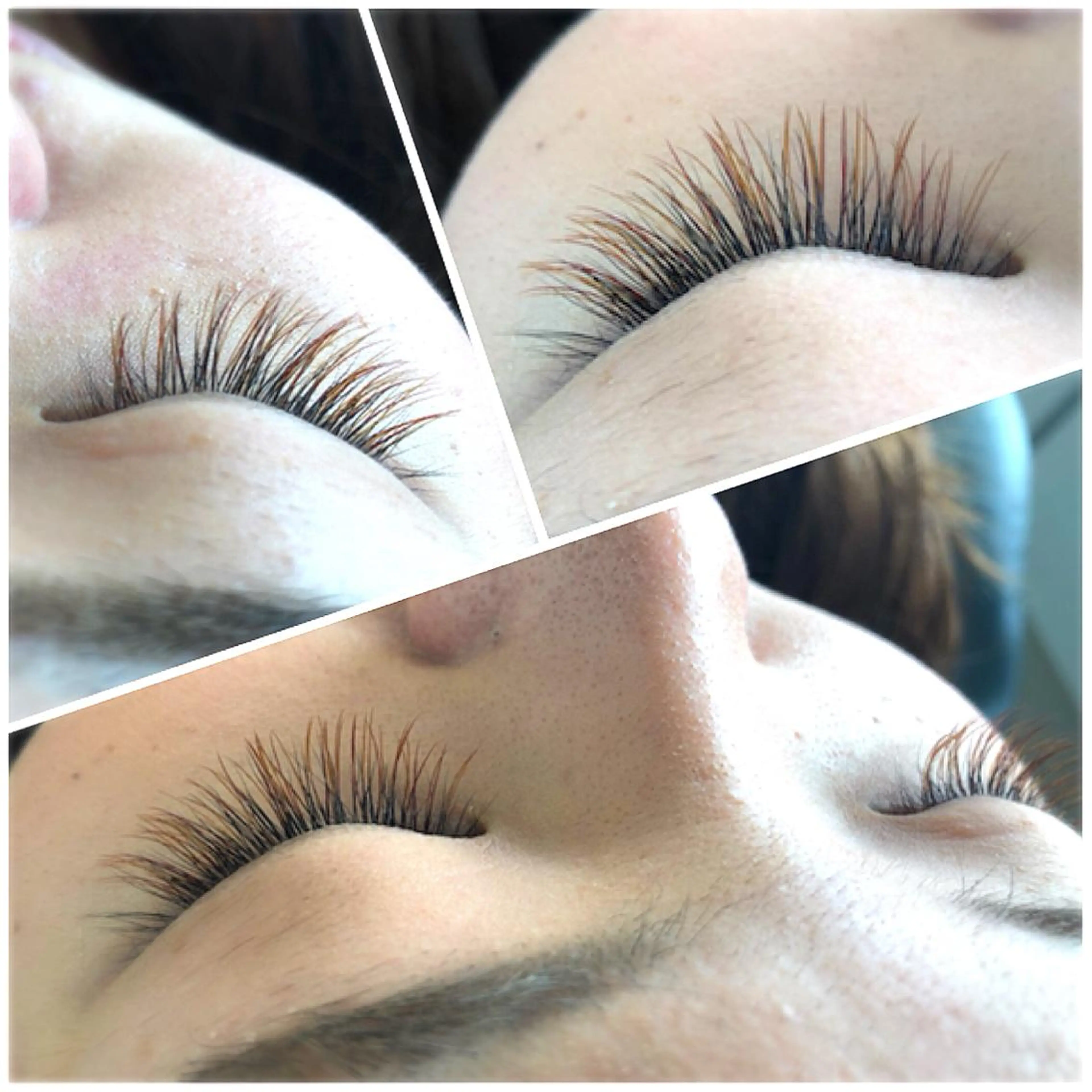 マツエク・マツパ カラーマツエク ナチュラル Min Te Lash 石澤のマツエク・マツパデザイン