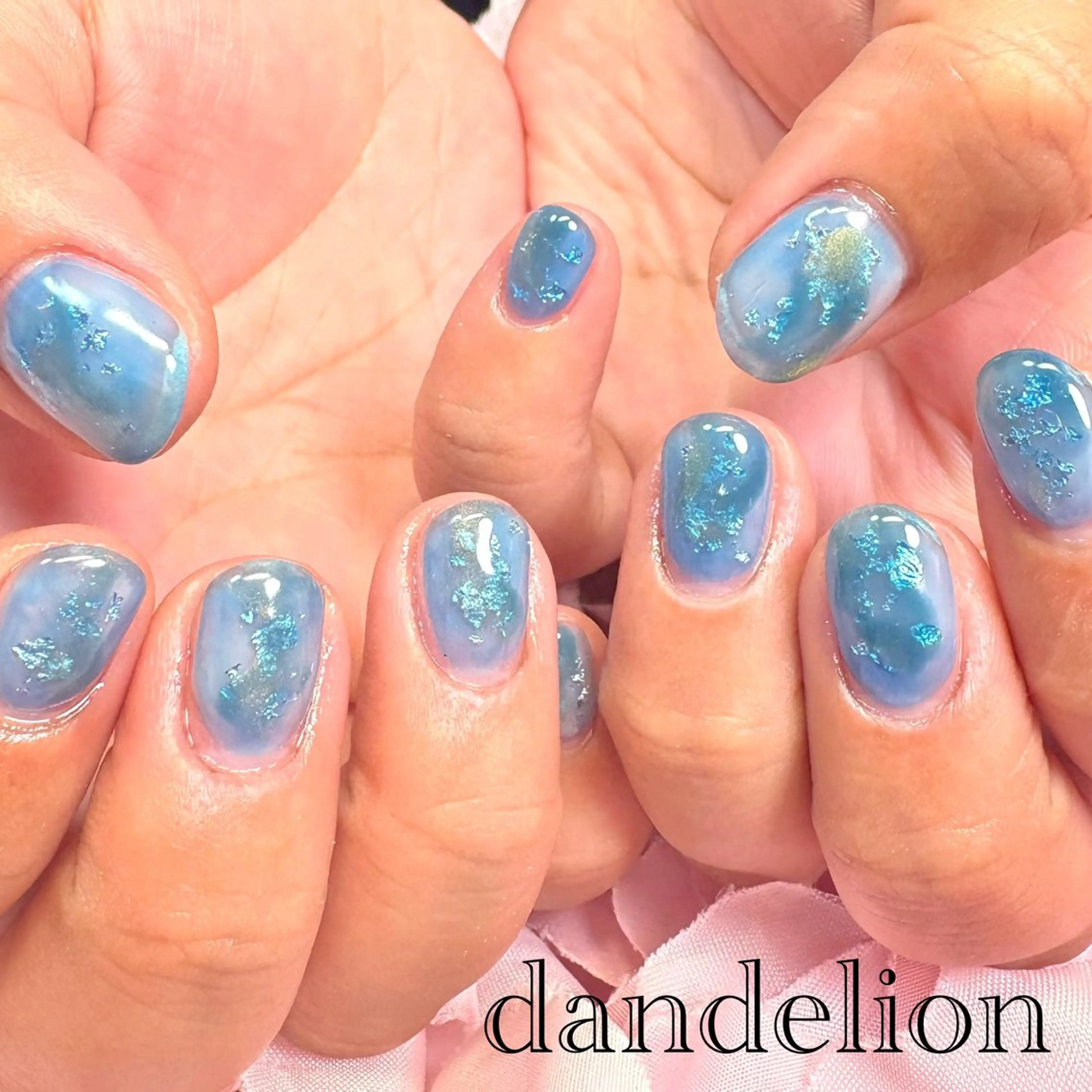 ネイル ハンドネイル ハンドケア dandelion ダンデライオンのネイルデザイン