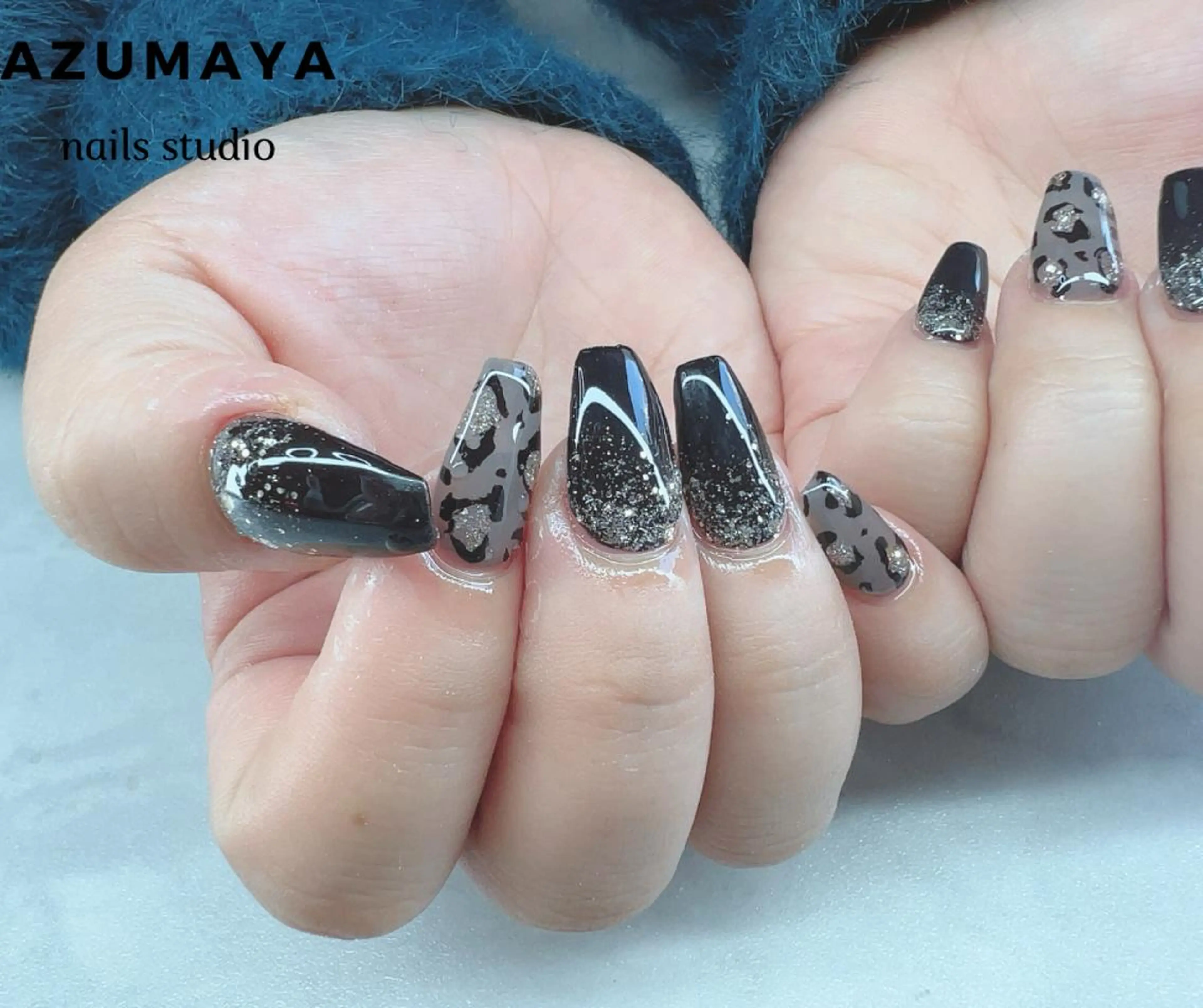 ネイル azumaya ネイリストarisaのネイルデザイン