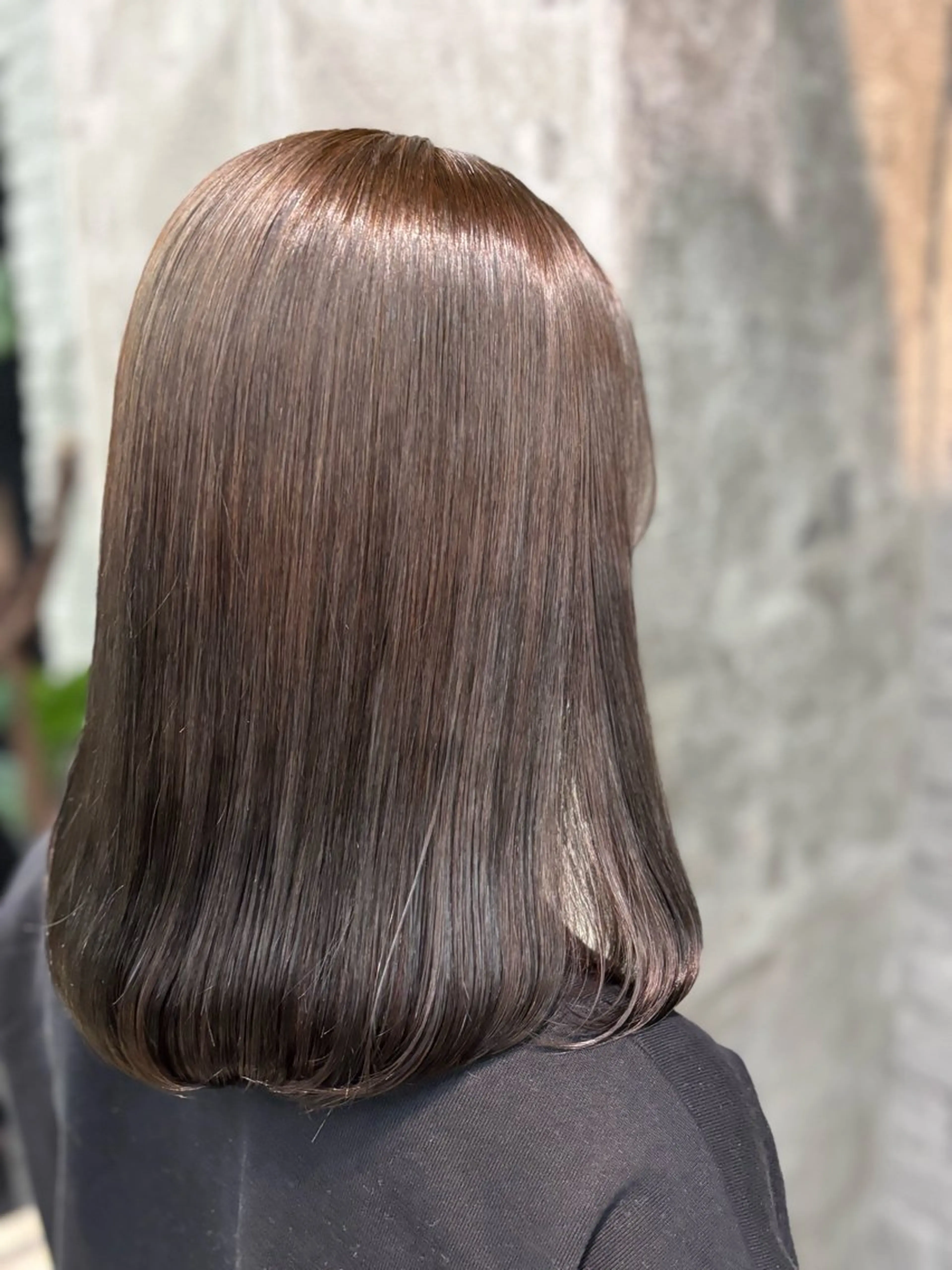 【ロング･ミディアム様】ワンレングスカットの写真