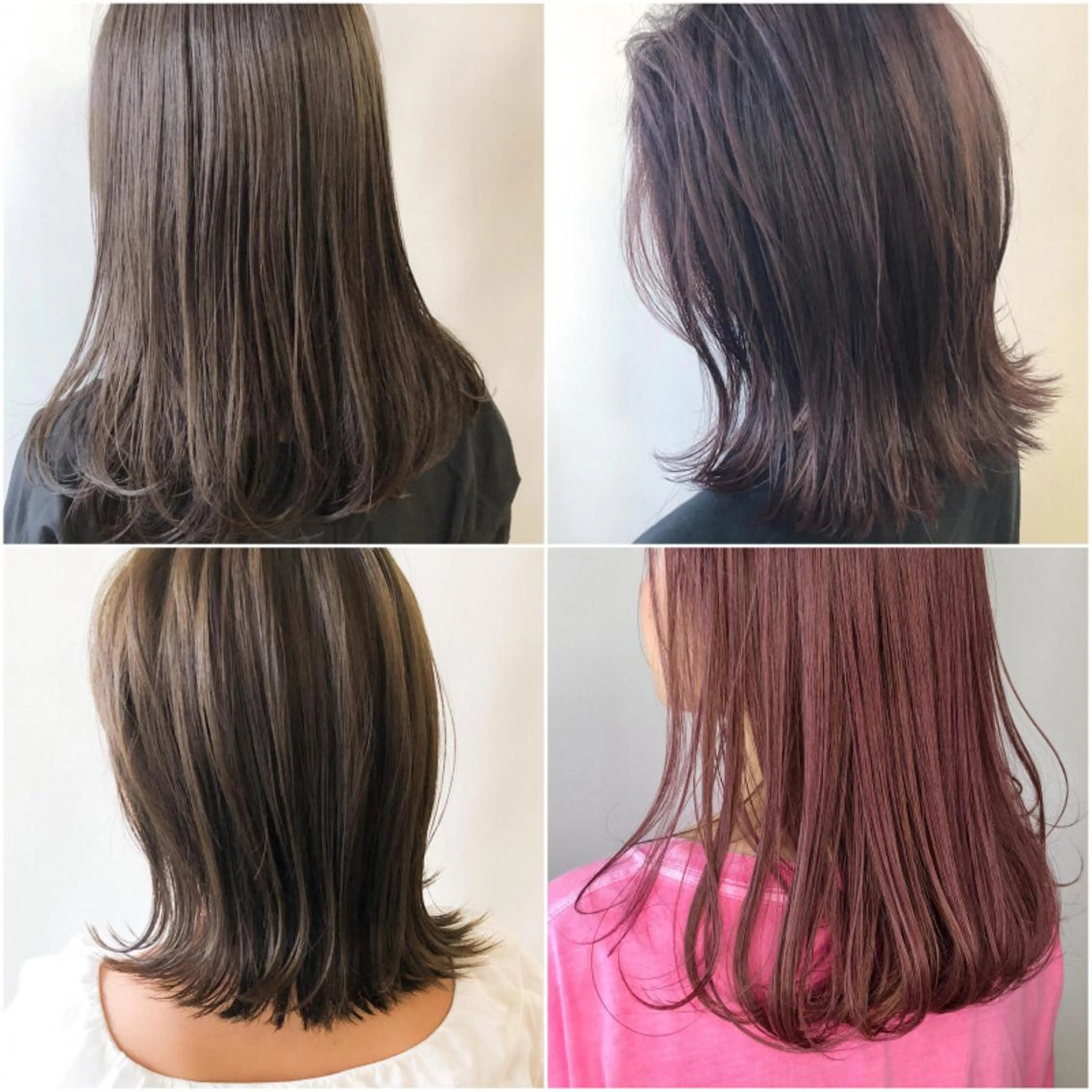 カラー 林 侑弥のヘアスタイル