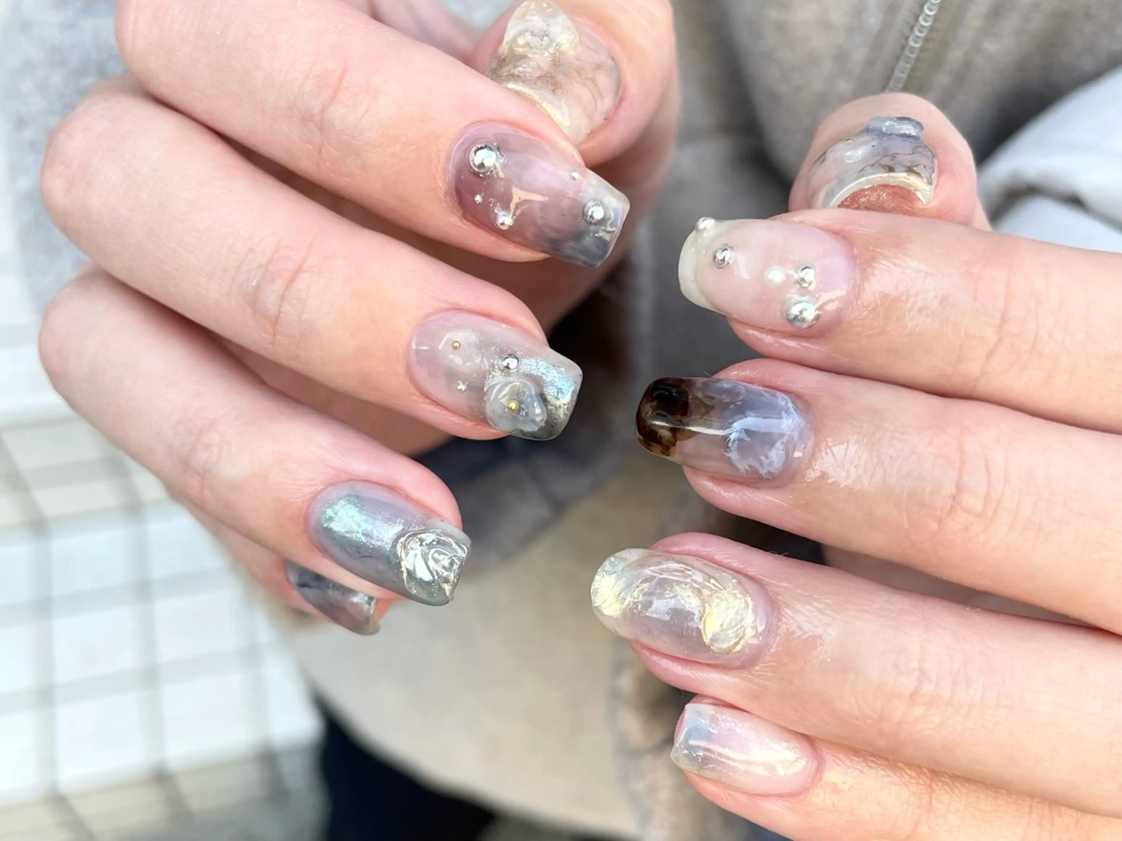 ネイル ハンドネイル rig nail草加店所属・松本 紋世のネイルデザイン