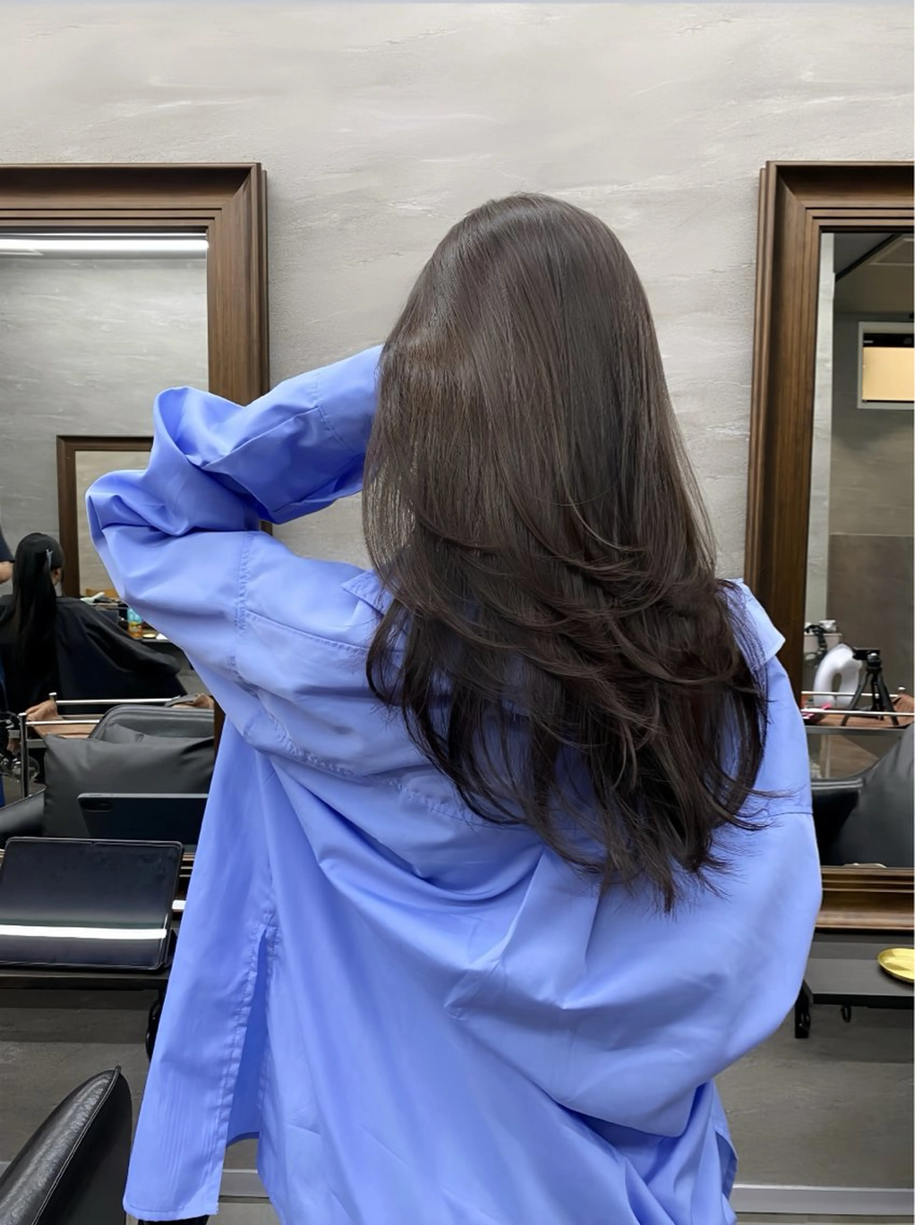 ロング カラー カット ヘアカラー トリートメント 🔷似合わせのプロ KUMA🔷のヘアスタイル