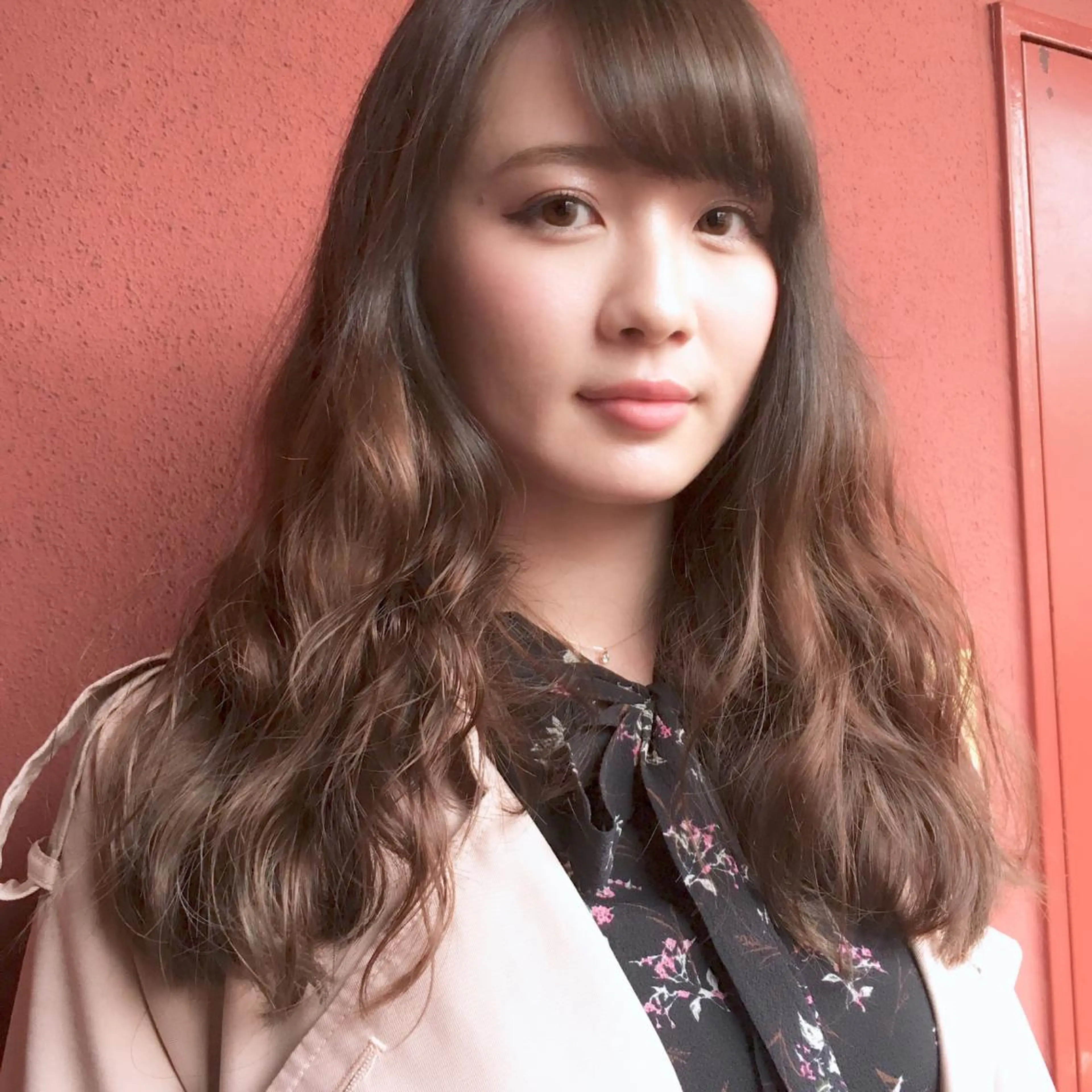 ロング パーマ デジタルパーマ 上川 美幸のヘアスタイル