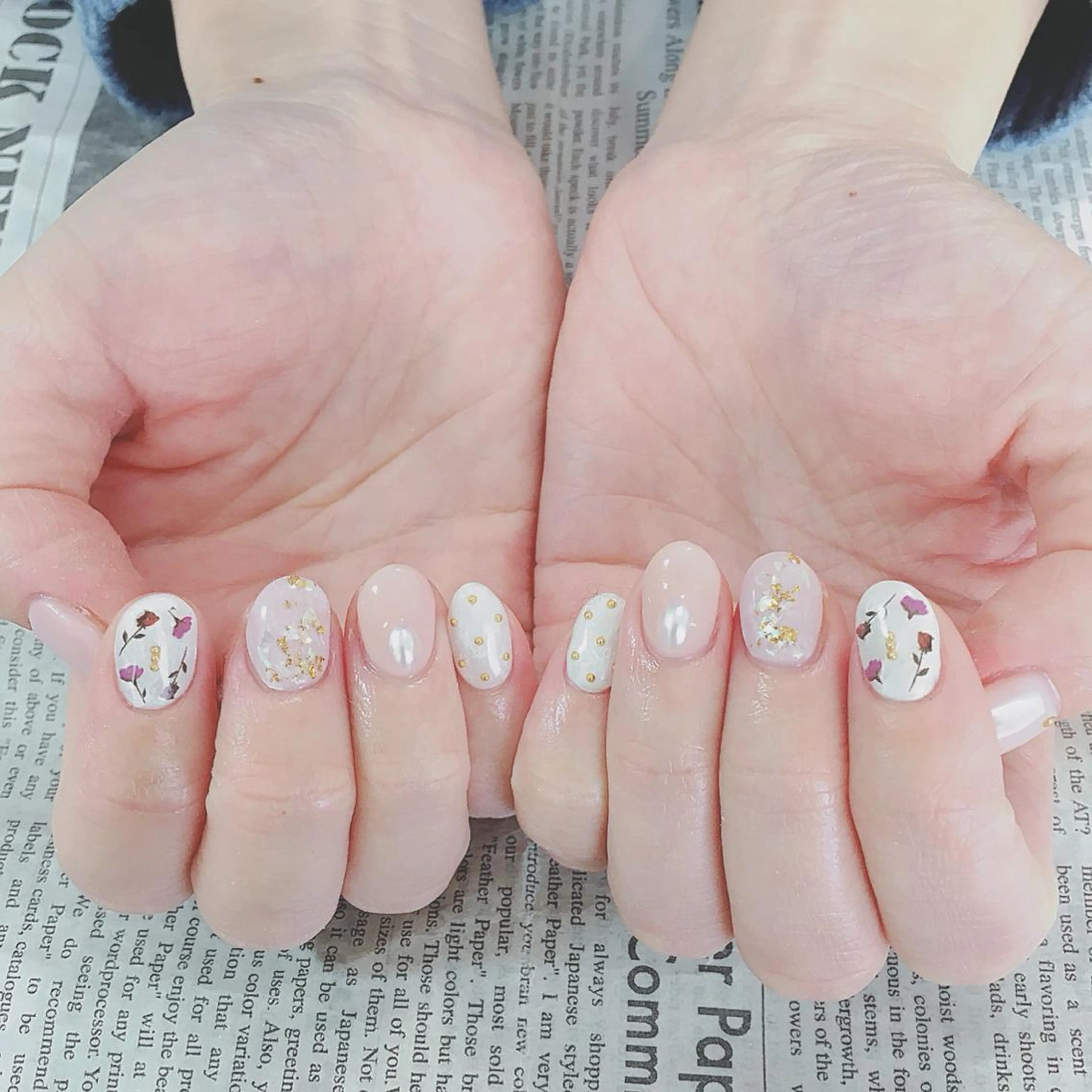 ネイル ハンドネイル ハンドケア 森山 舞のネイルデザイン