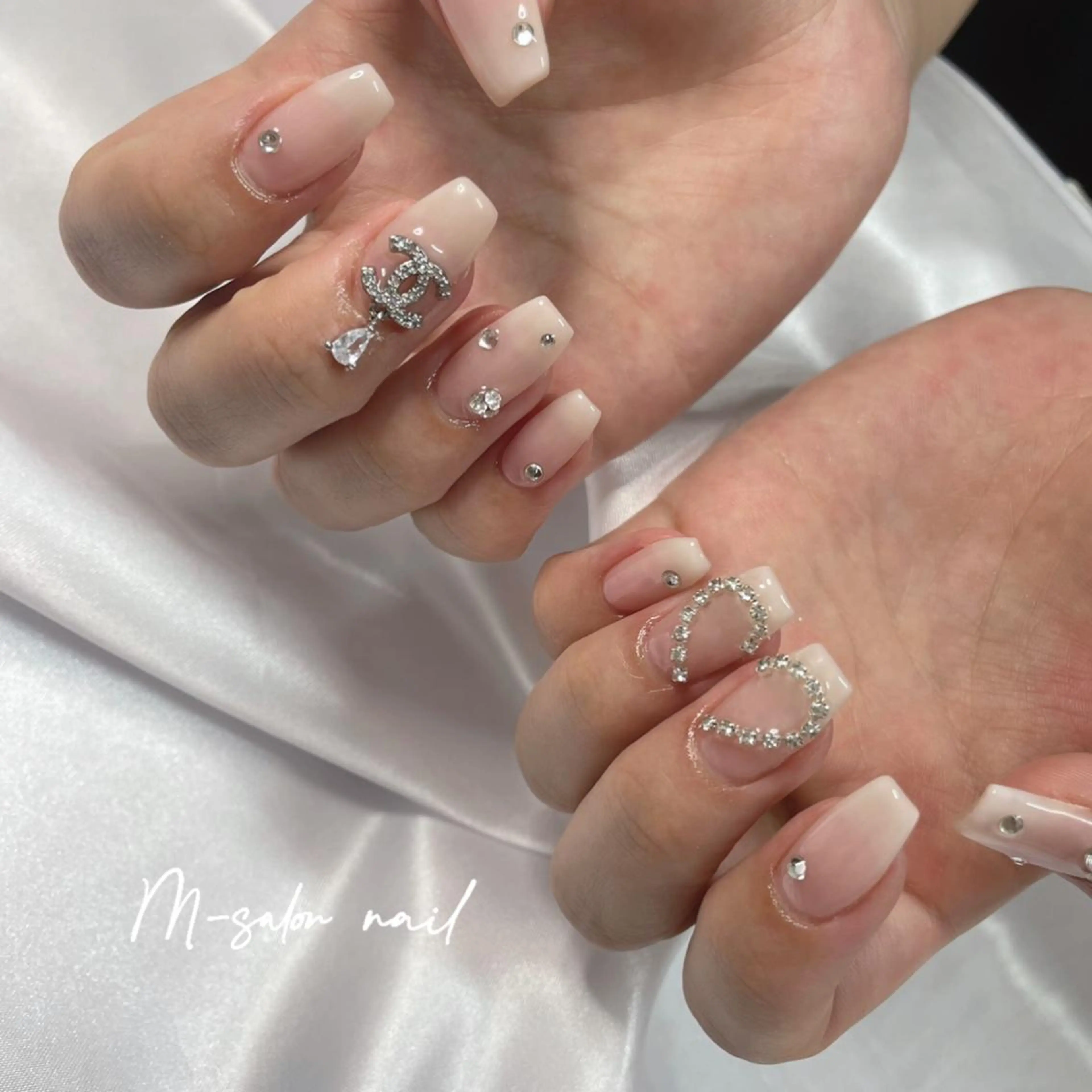 ネイル ハンドネイル 韓国/網紅/パーツ M-salonのネイルデザイン