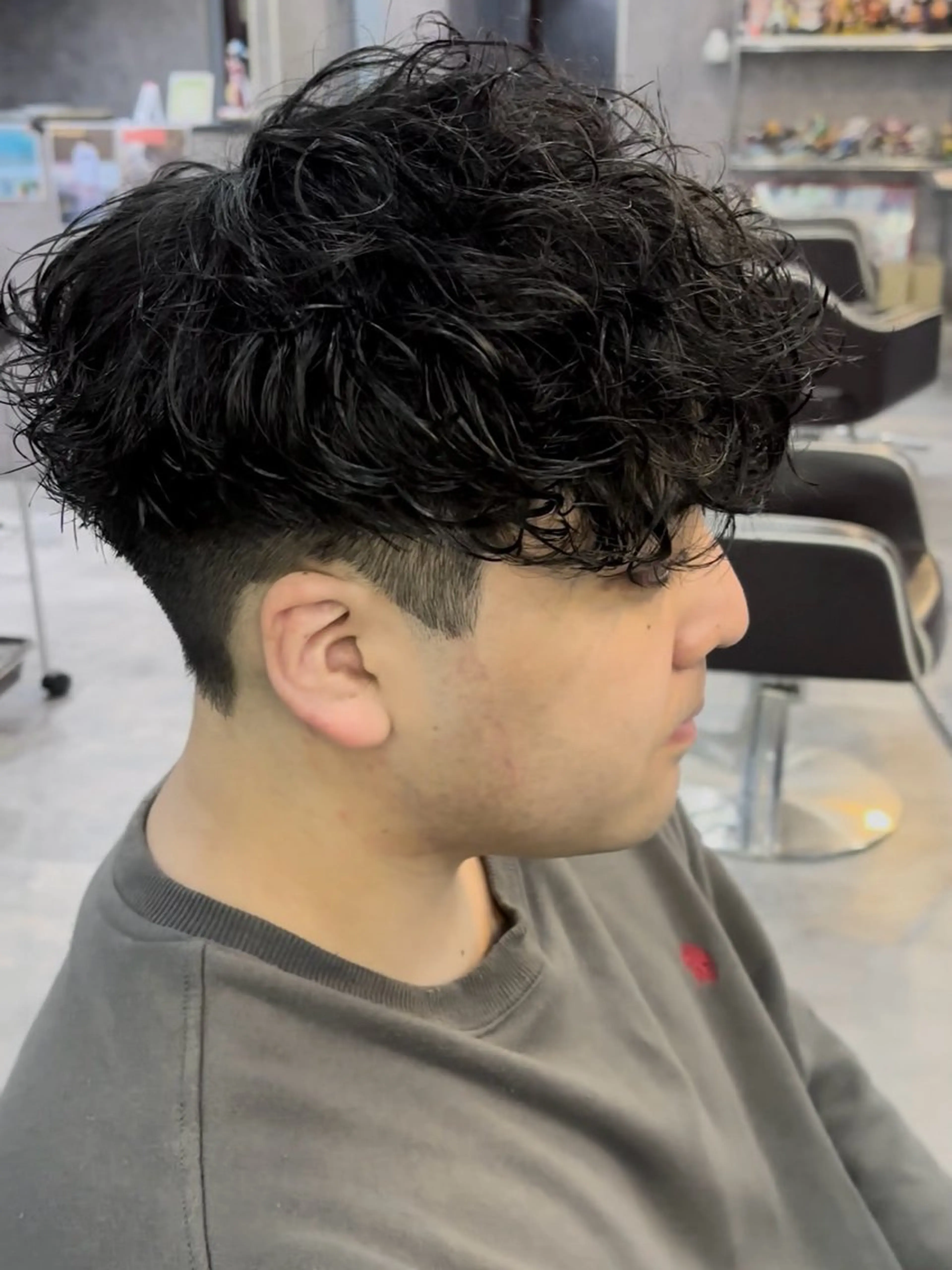 ショート パーマ メンズ シュンヤ🔥メンズ パーマ特化🔥新小岩のヘアスタイル