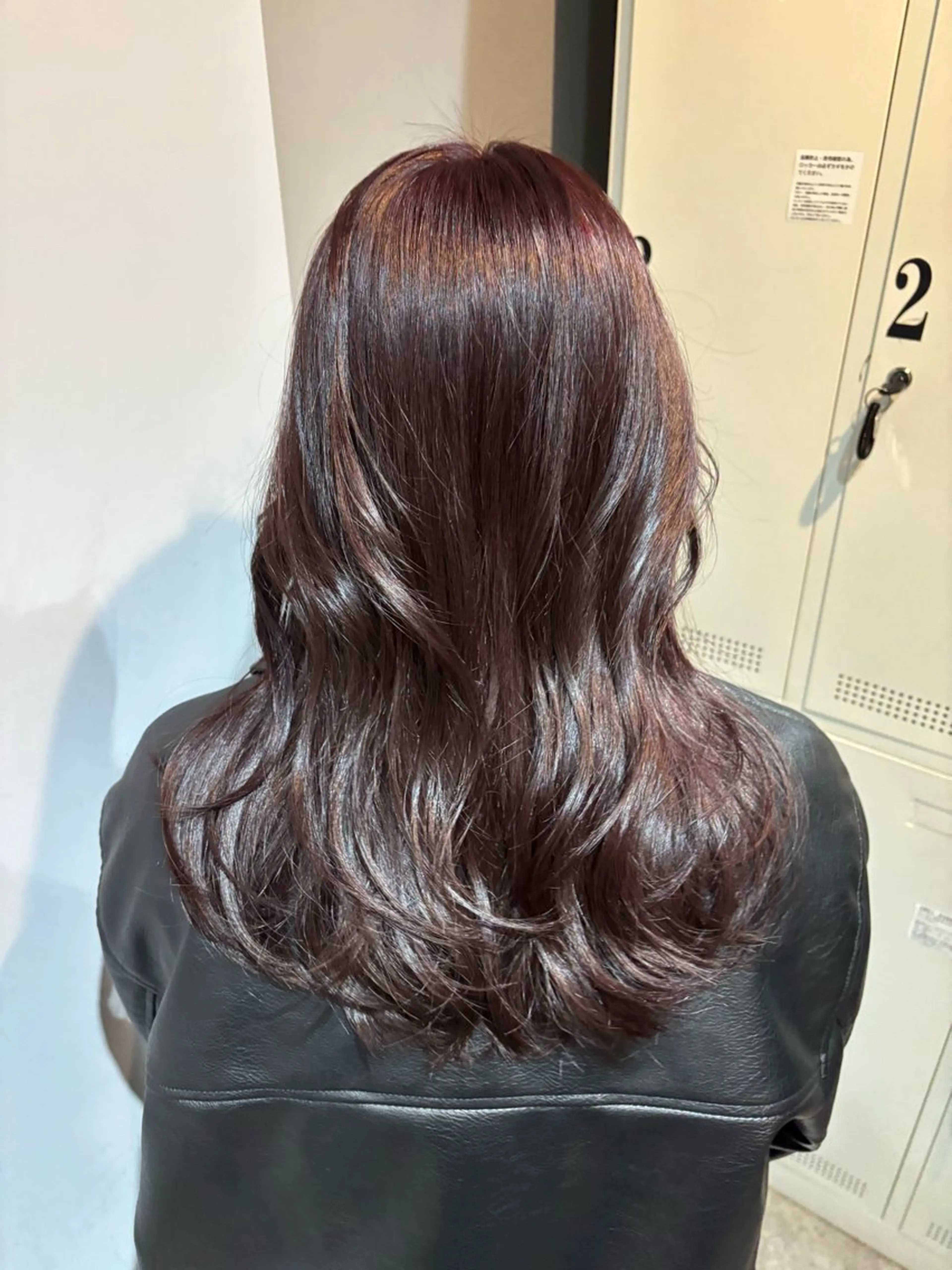 セミロング カラー ブラウンカラー レッドカラー レッドブラウン カット ヘアカラー トリートメント レイヤー/艶カラー 🫧KOTAROのヘアスタイル
