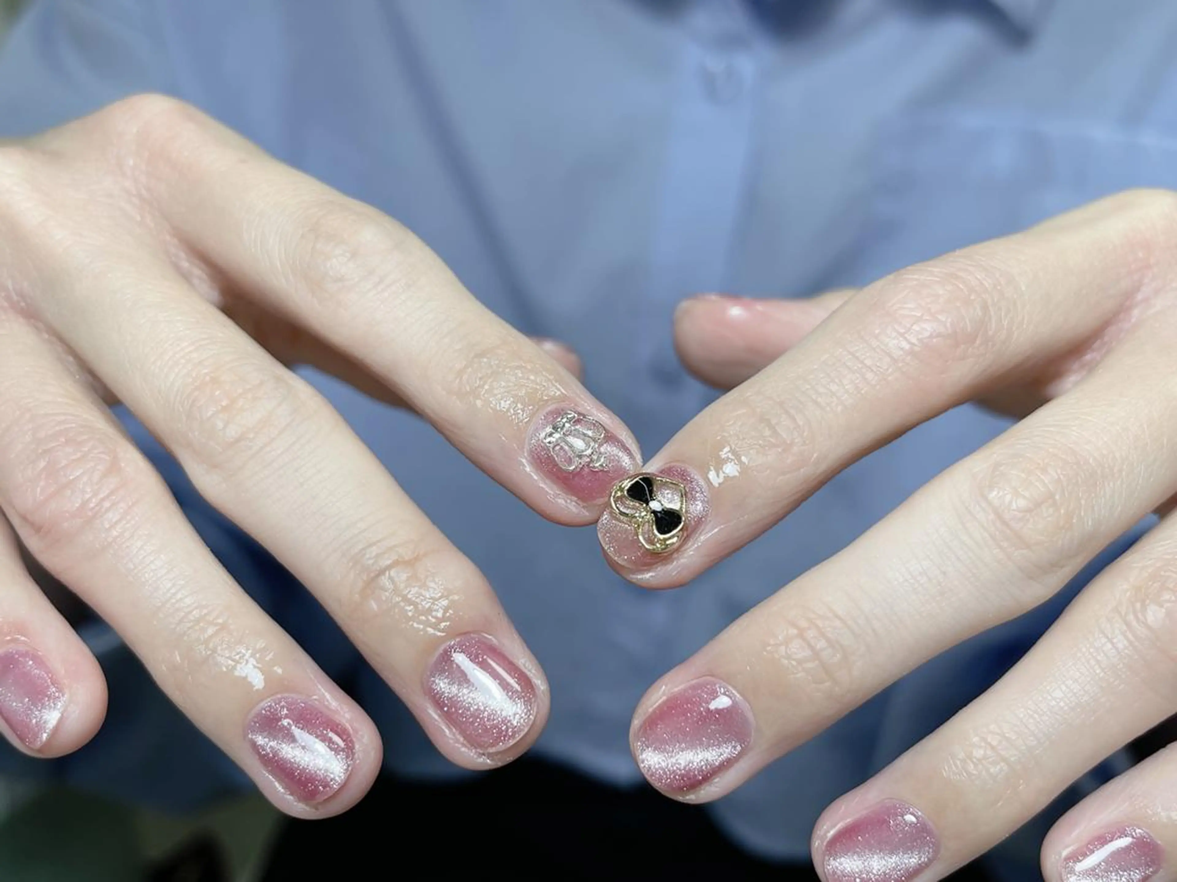 ネイル na🎀🎀na ちゅるちゅるのネイルデザイン