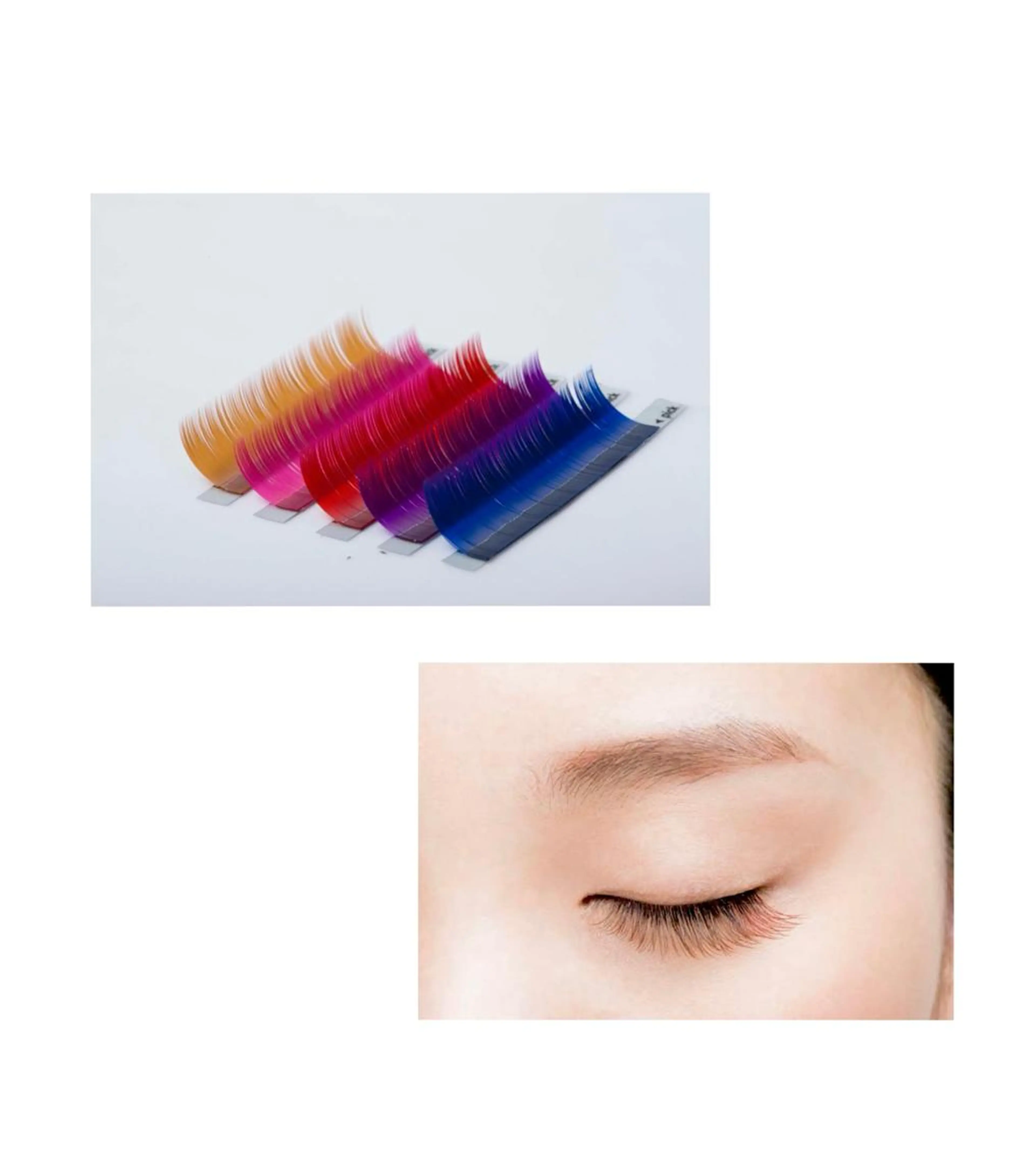 【ミニモ割】colorラッシュ🌷１２０本6000円✨ブラウンからビビットカラーもあります⭕️ポイント使いも可能ですの写真