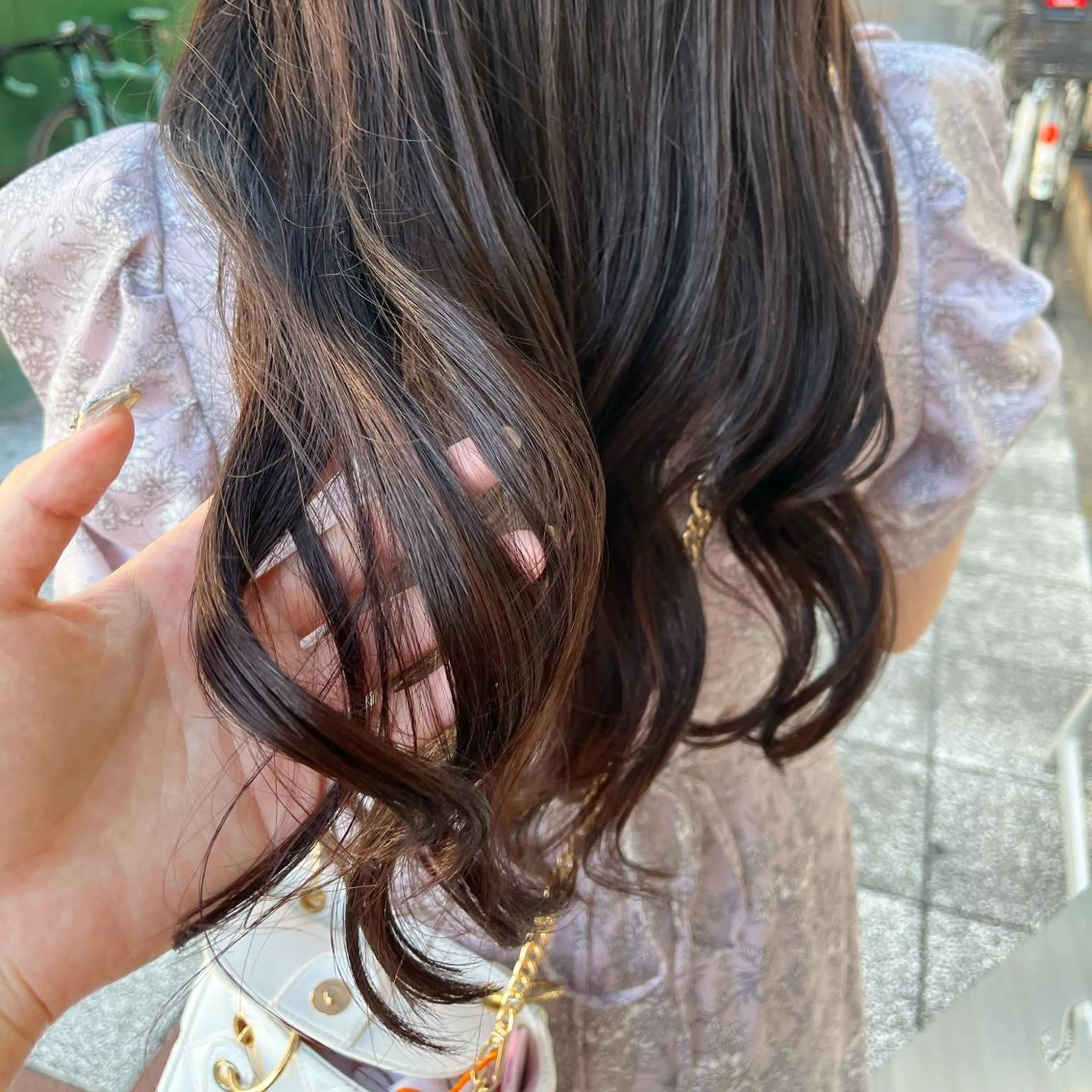ロング SIKI yuuna レイヤーカット🪽のヘアスタイル