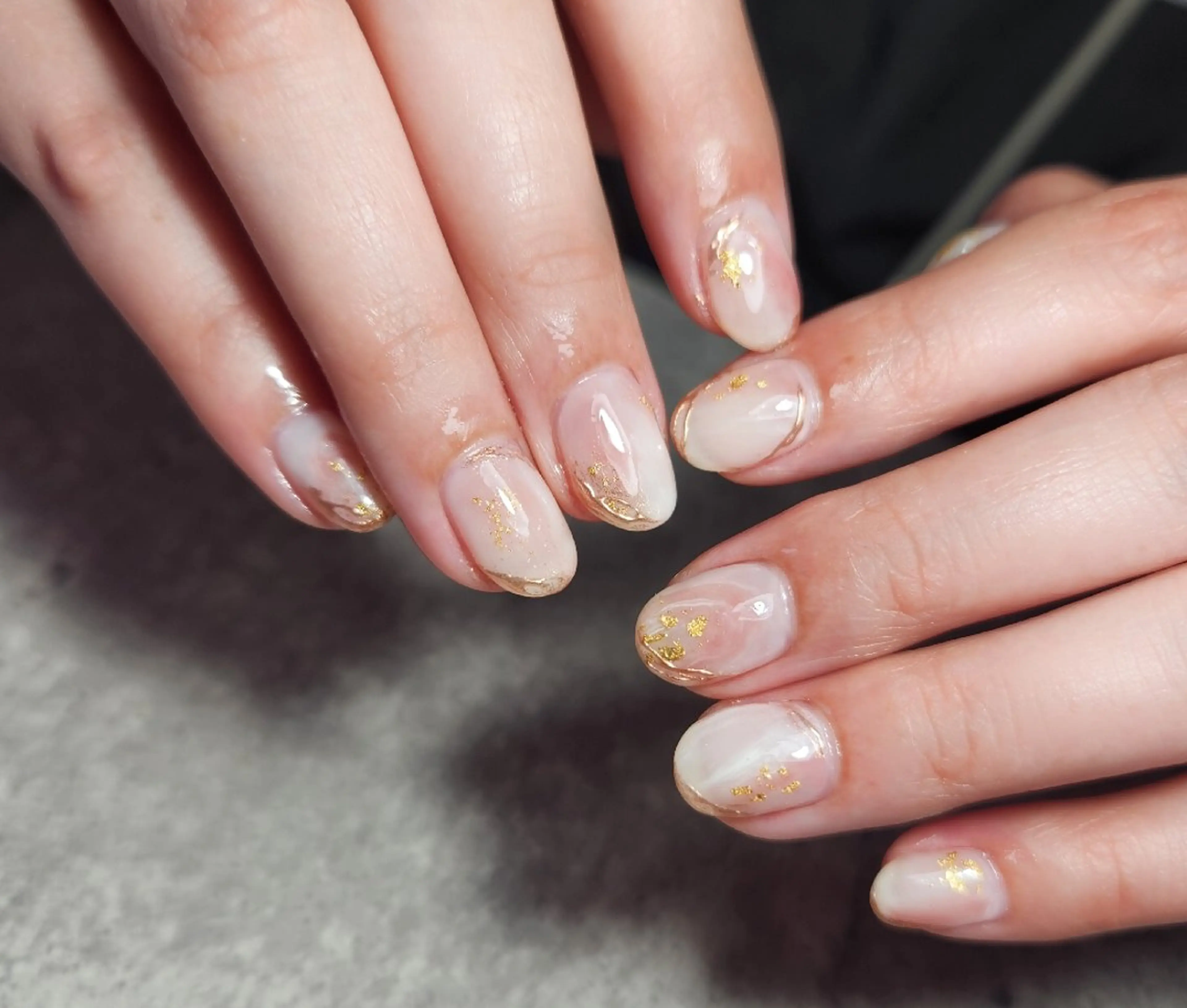 ネイル ニュアンスネイル ピンク ハンドネイル   BENNIEのネイルデザイン