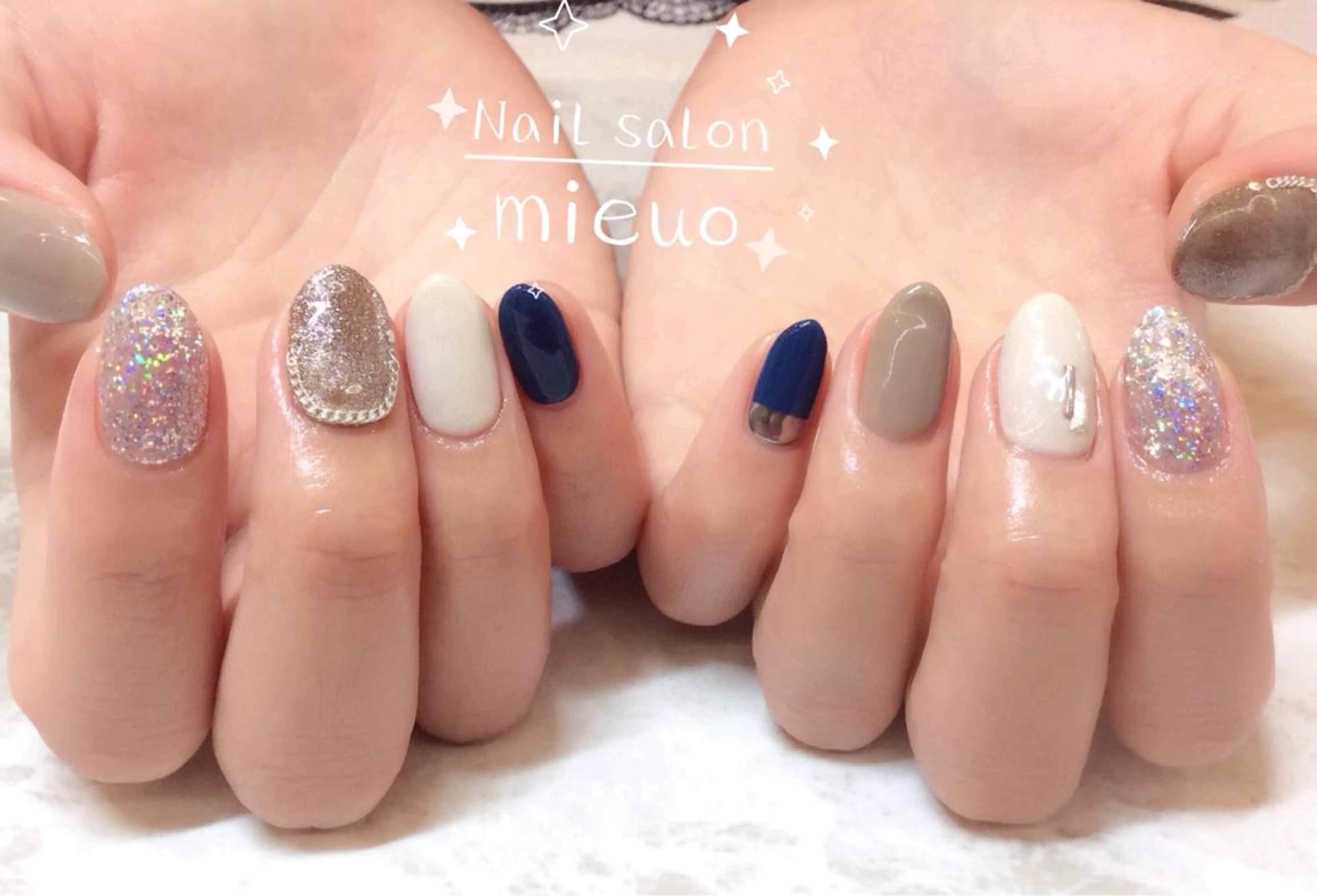 ネイル ハンドネイル ネイルサロン ミューオのネイルデザイン