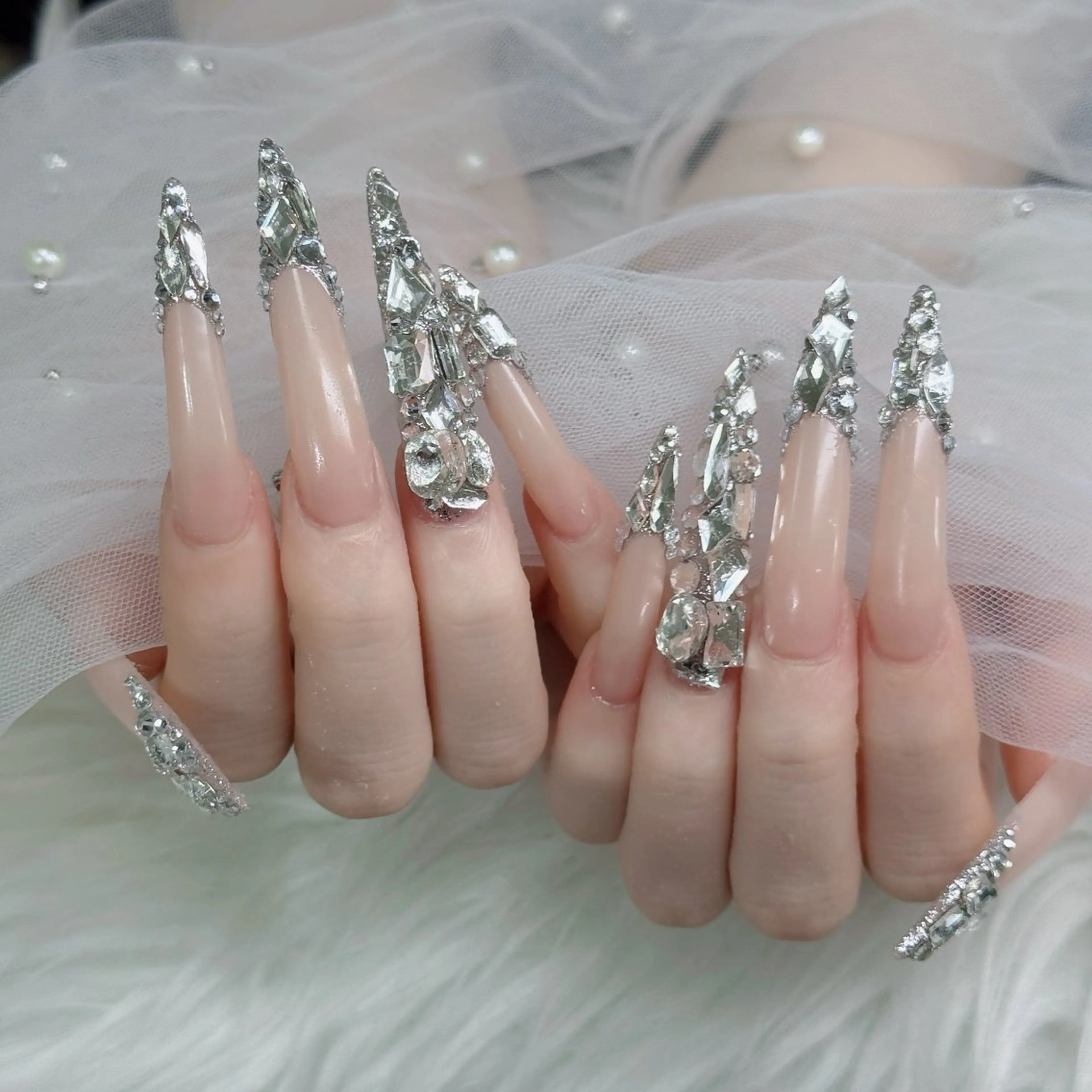 ネイル べっ甲ネイル チークネイル フラッシュネイル フラワーネイル フットネイル ハンドネイル Hani Nail Salonのネイルデザイン