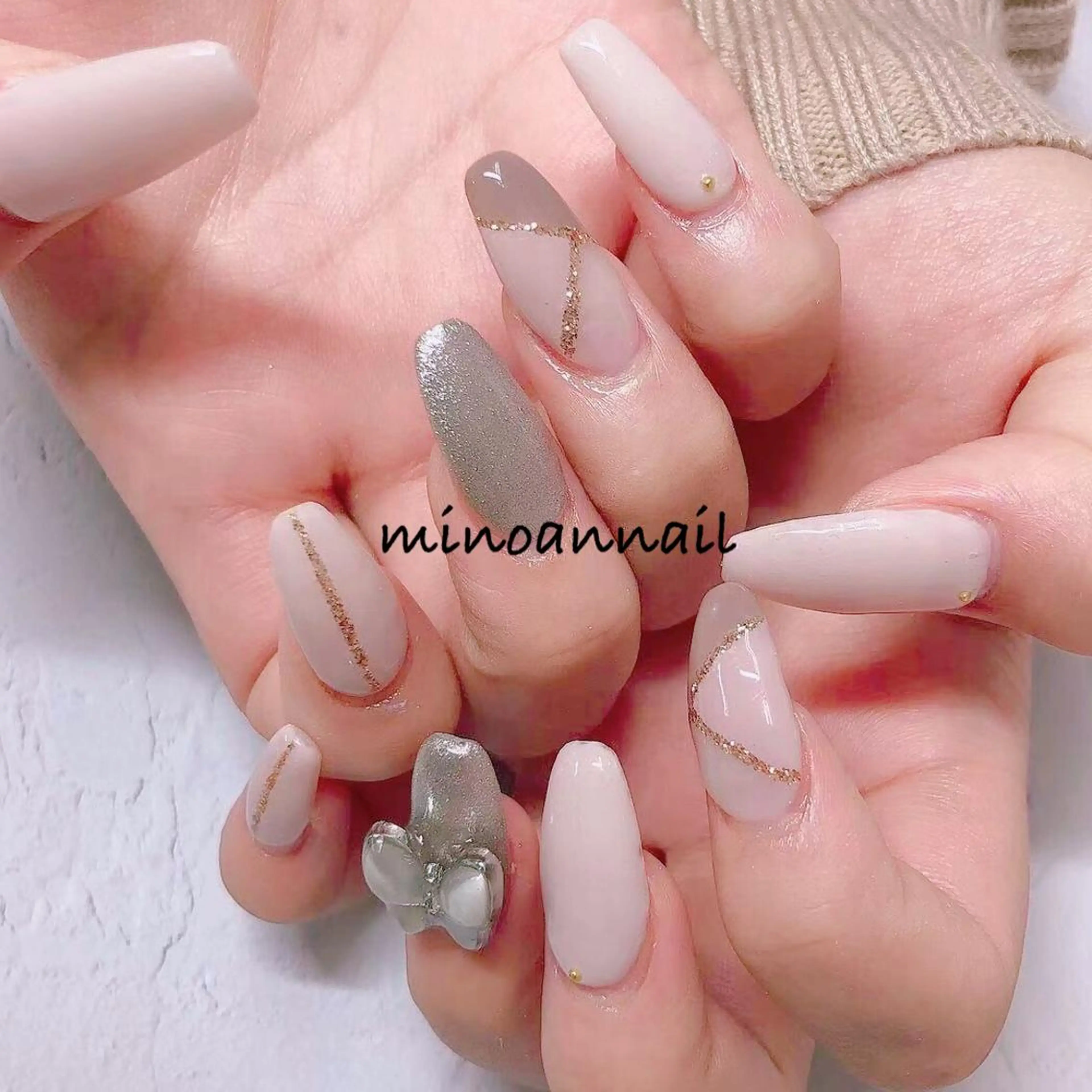 ネイル 美ノ庵ネイルサロン メトロポリタン前店のネイルデザイン