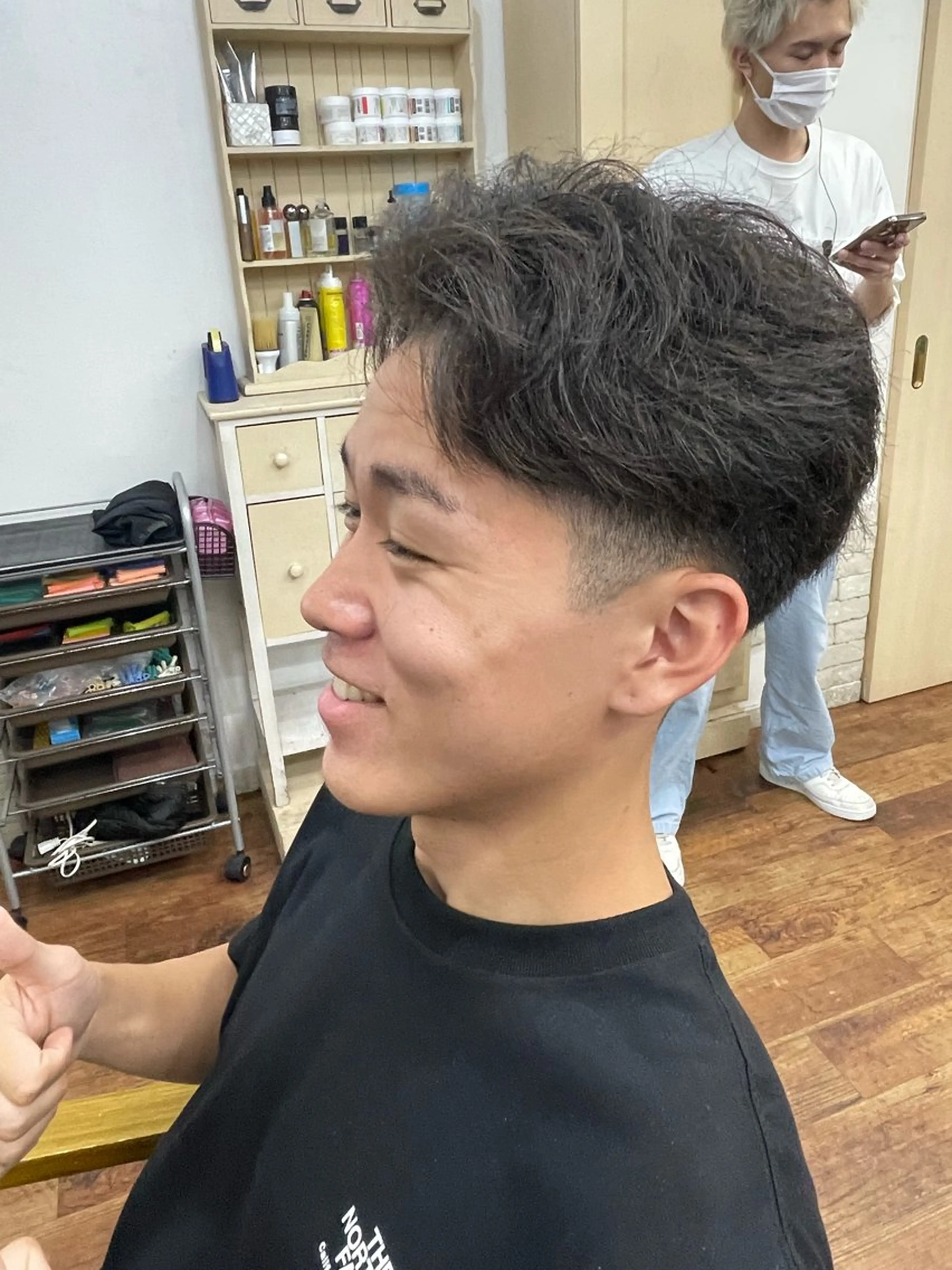 ショート メンズ アップバング ショートヘア Ritsuki メンズ特化😎のヘアスタイル