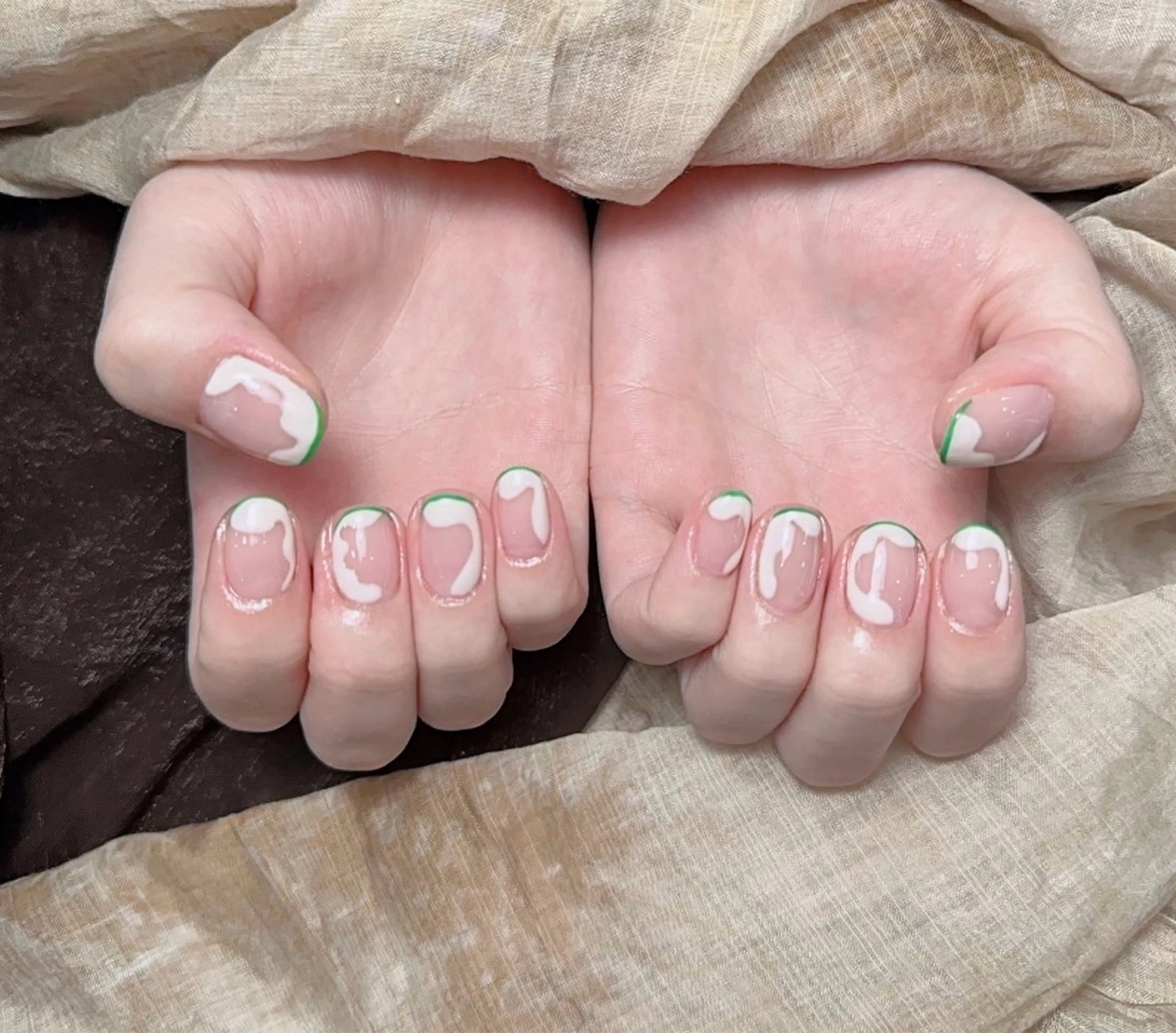 ショート ハンドネイル Echo Nail Salonのネイルデザイン