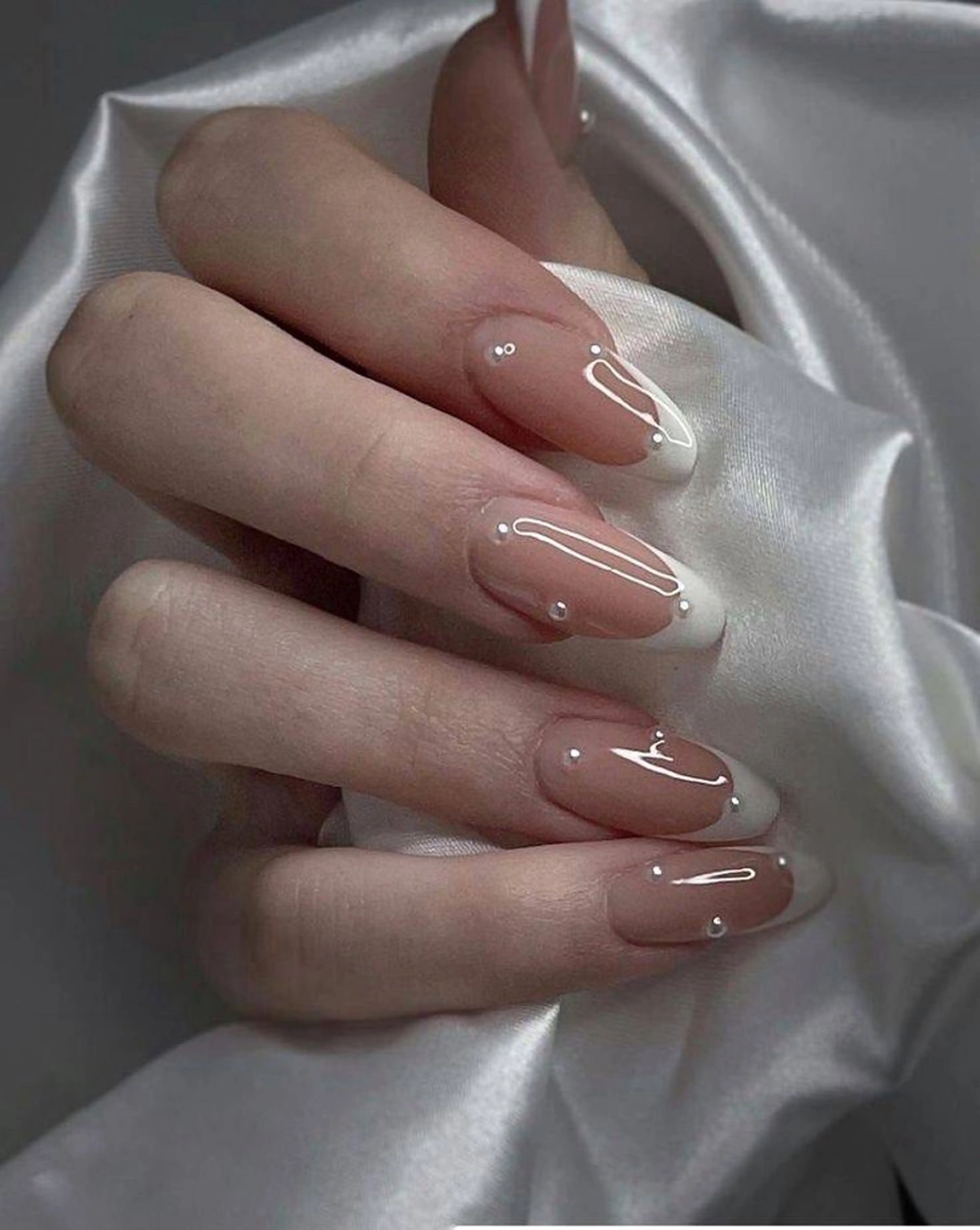 チップ長さ出し10本＋マグネットorミラーorラメ、お茶とコーヒー飲み放題の写真