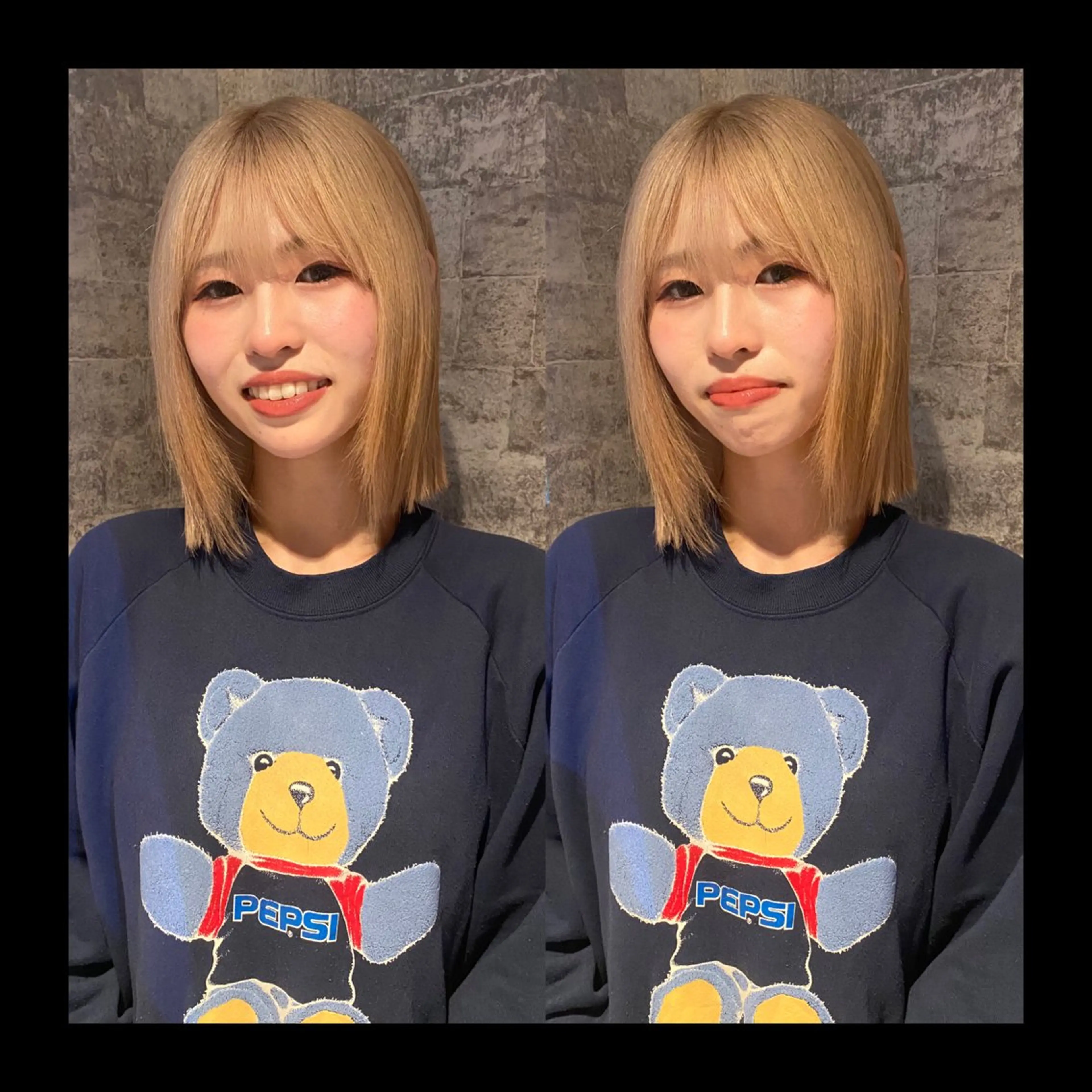 ミディアム カラー カット ヘアカラー トリートメント mai / linoah˚✧のヘアスタイル