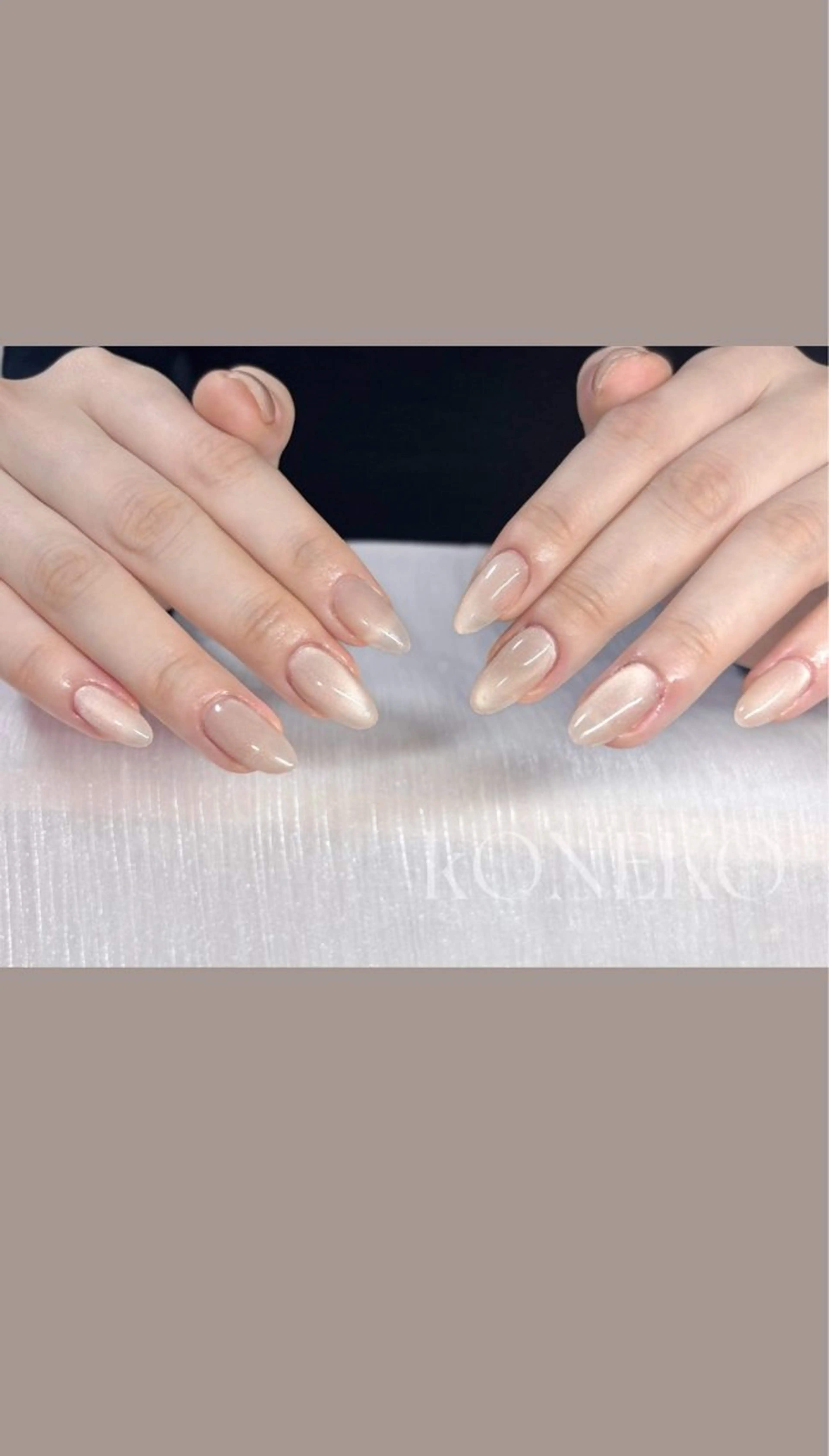 ネイル ハンドネイル コネコネイルサロン モデル用のネイルデザイン