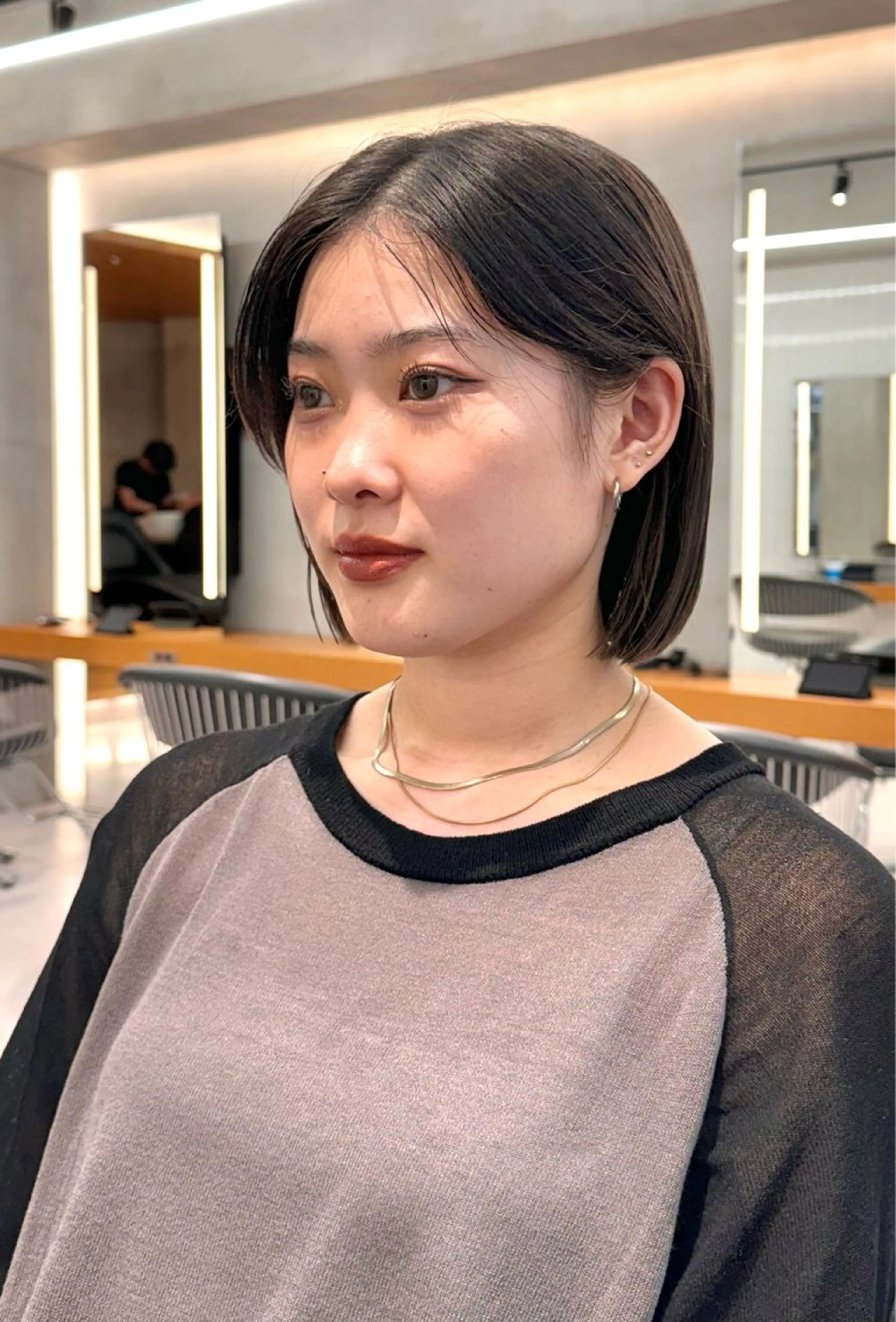 ショート nicoTOKYO 原宿所属・センターパート /メンズ/海野颯生のヘアスタイル