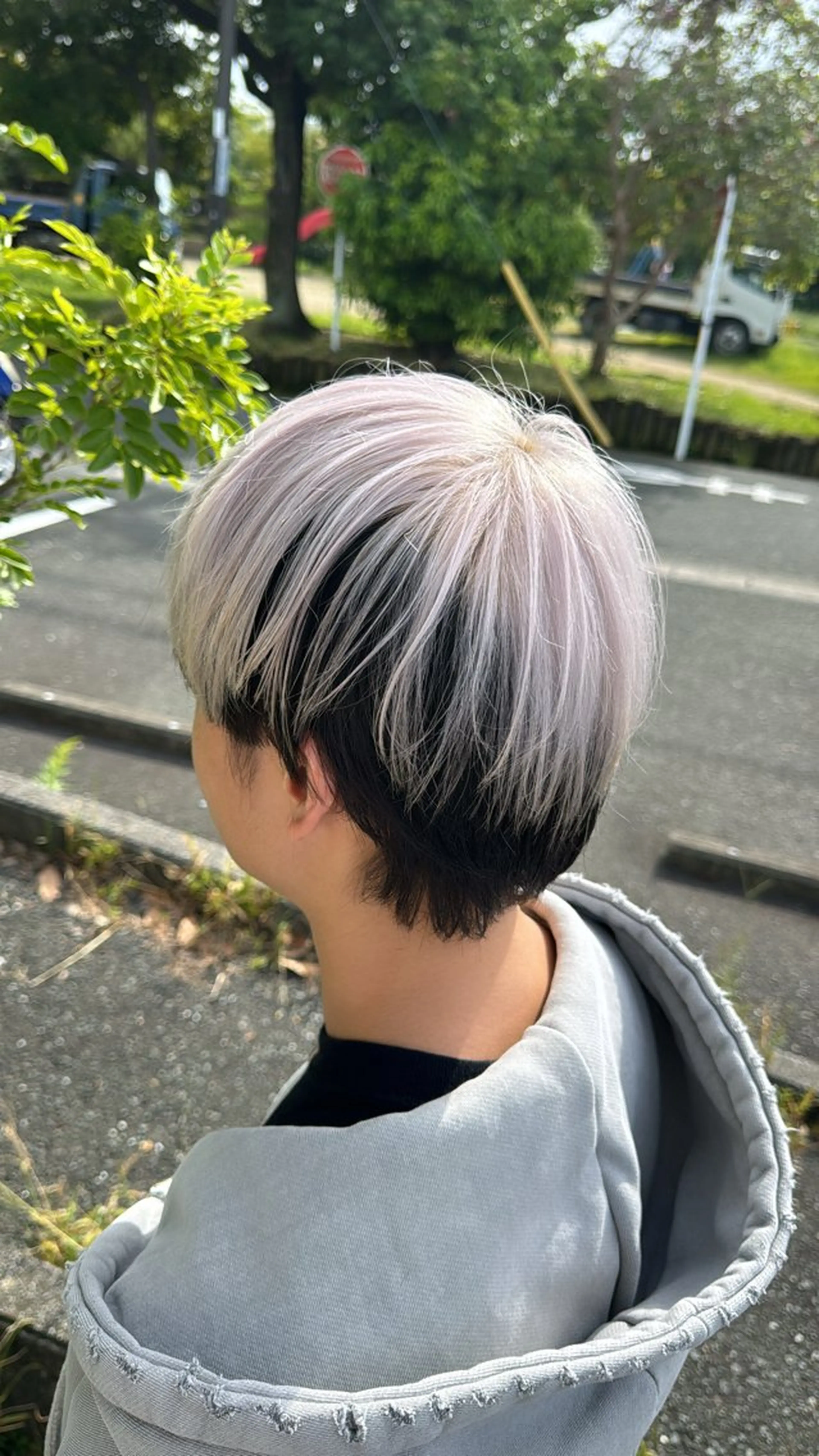 メンズ ヘアカラー 平川 侑磨のヘアスタイル