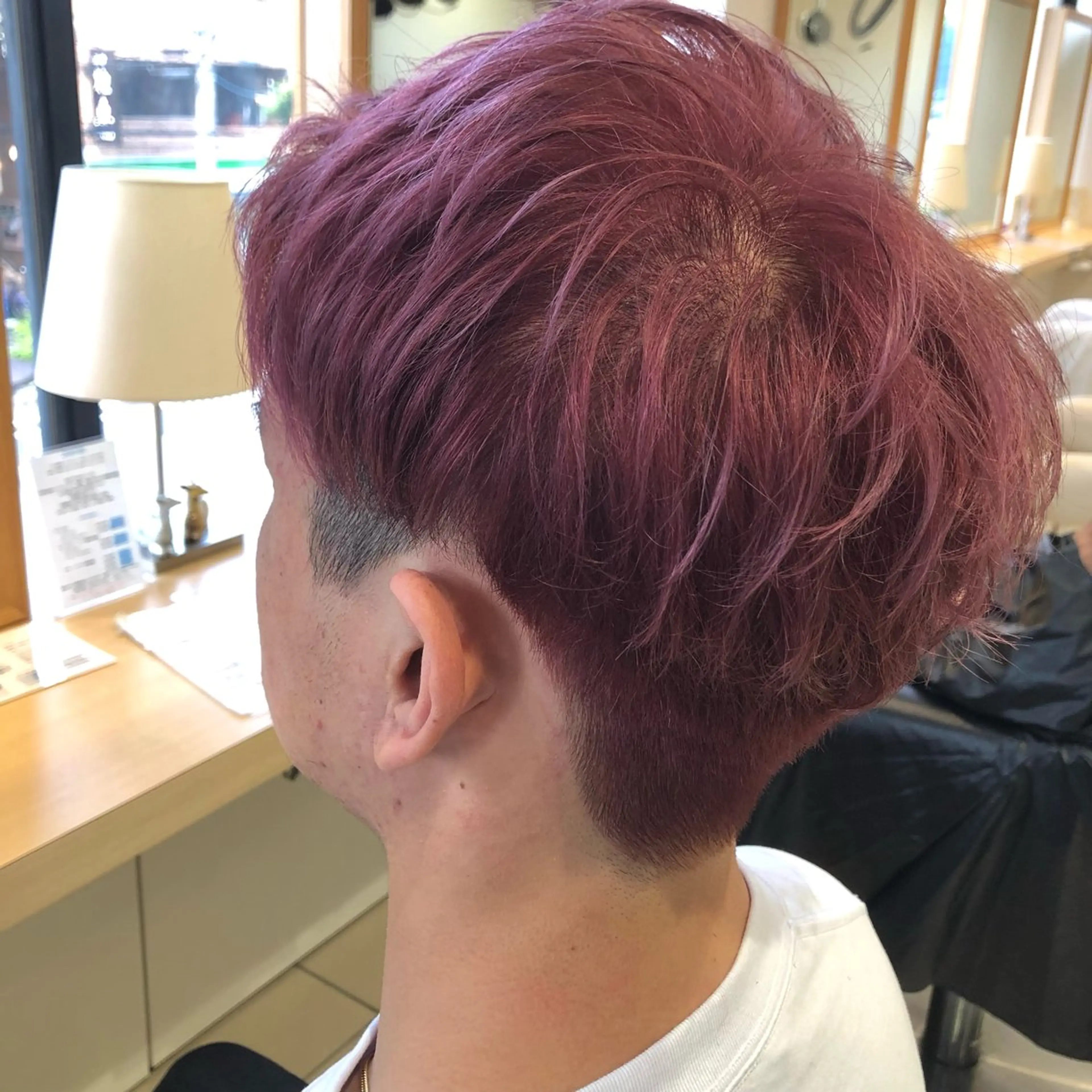 ショート カラー メンズ 大谷 優馬のヘアスタイル