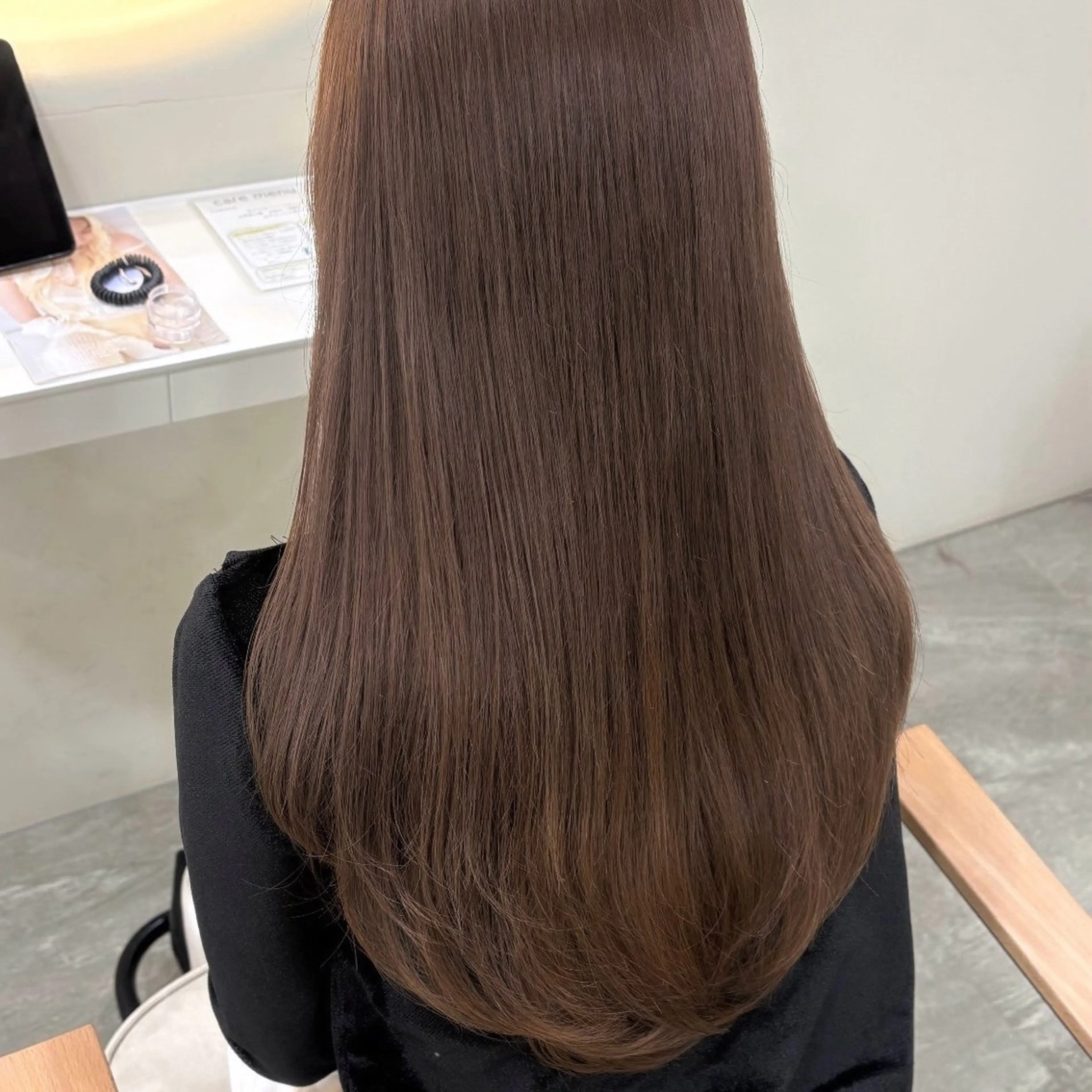 ロング カラー カット ヘアカラー トリートメント hana/艶髪 /透明感カラー🪞のヘアスタイル