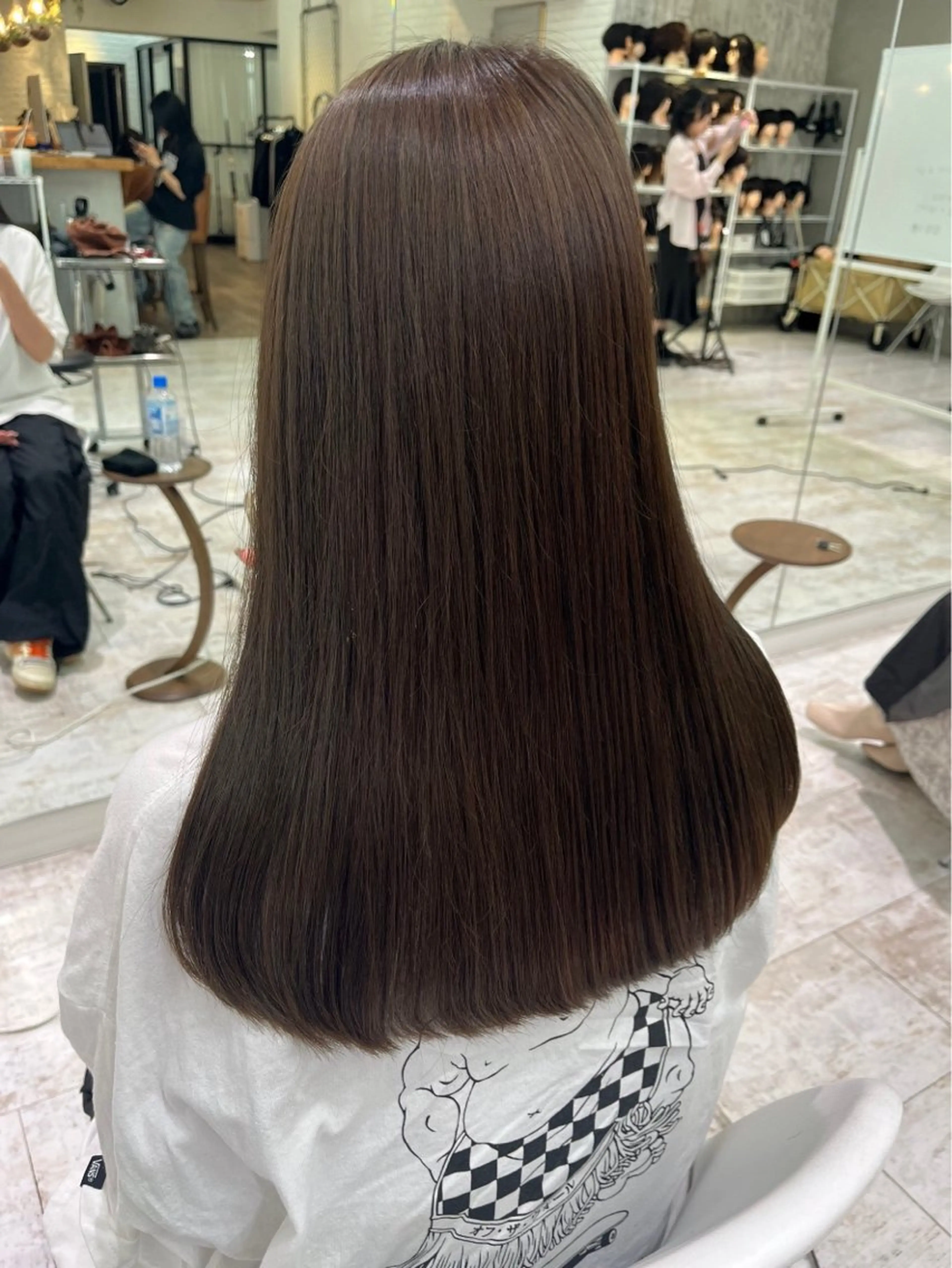 ロング 長谷川 新太のヘアスタイル