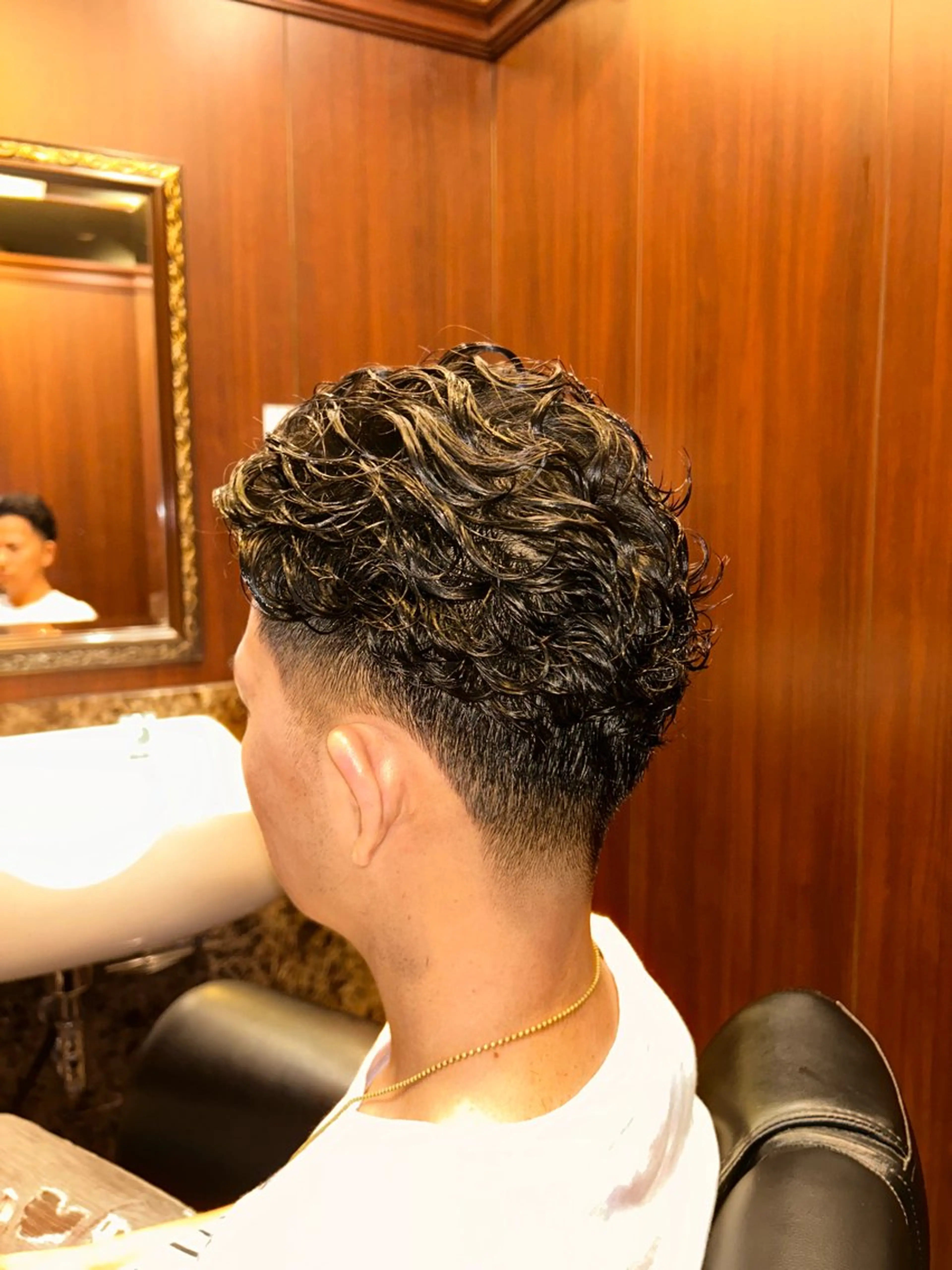 ショート パーマ メンズ ヒロ銀座ヘアーサロン恵比寿店所属・💈下川 恭平💈のヘアスタイル