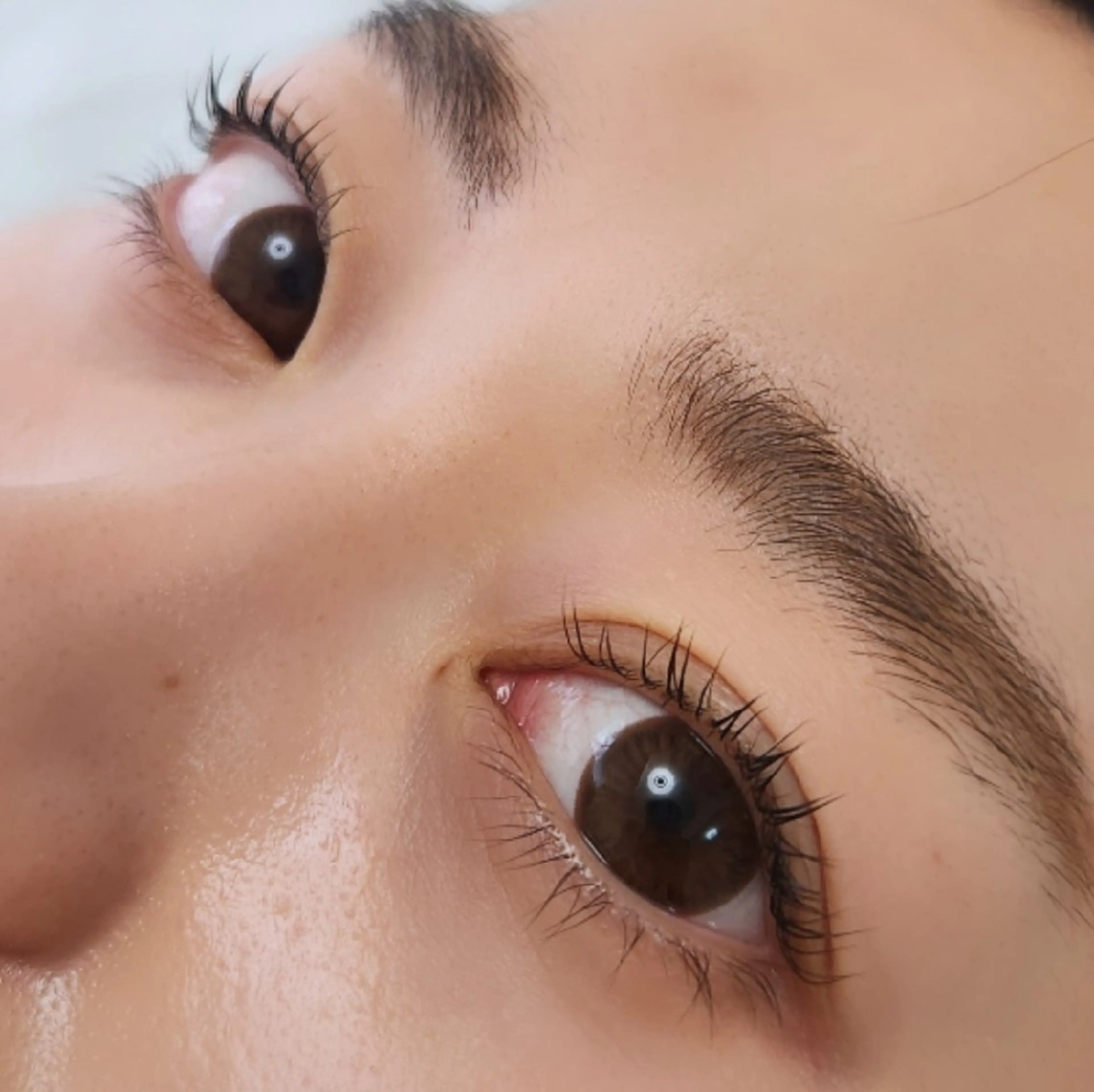 マツエク・マツパ 一重×まつ毛パーマ Eyeherbskin所属・札幌東区・デザイン まつげパーマのマツエク・マツパデザイン