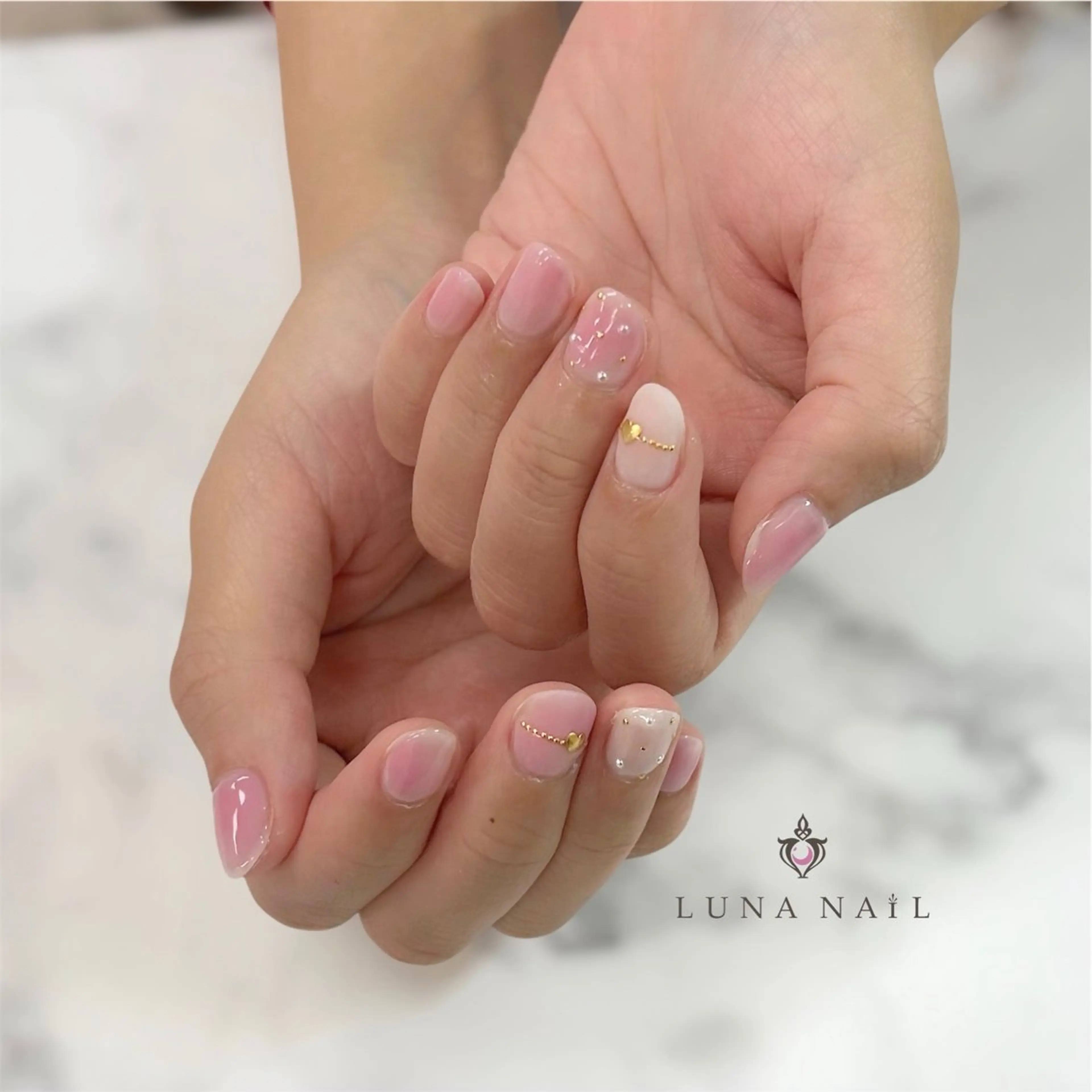 ネイル ハンドネイル アトリエ　ミモザ所属・いまむら あかりのネイルデザイン