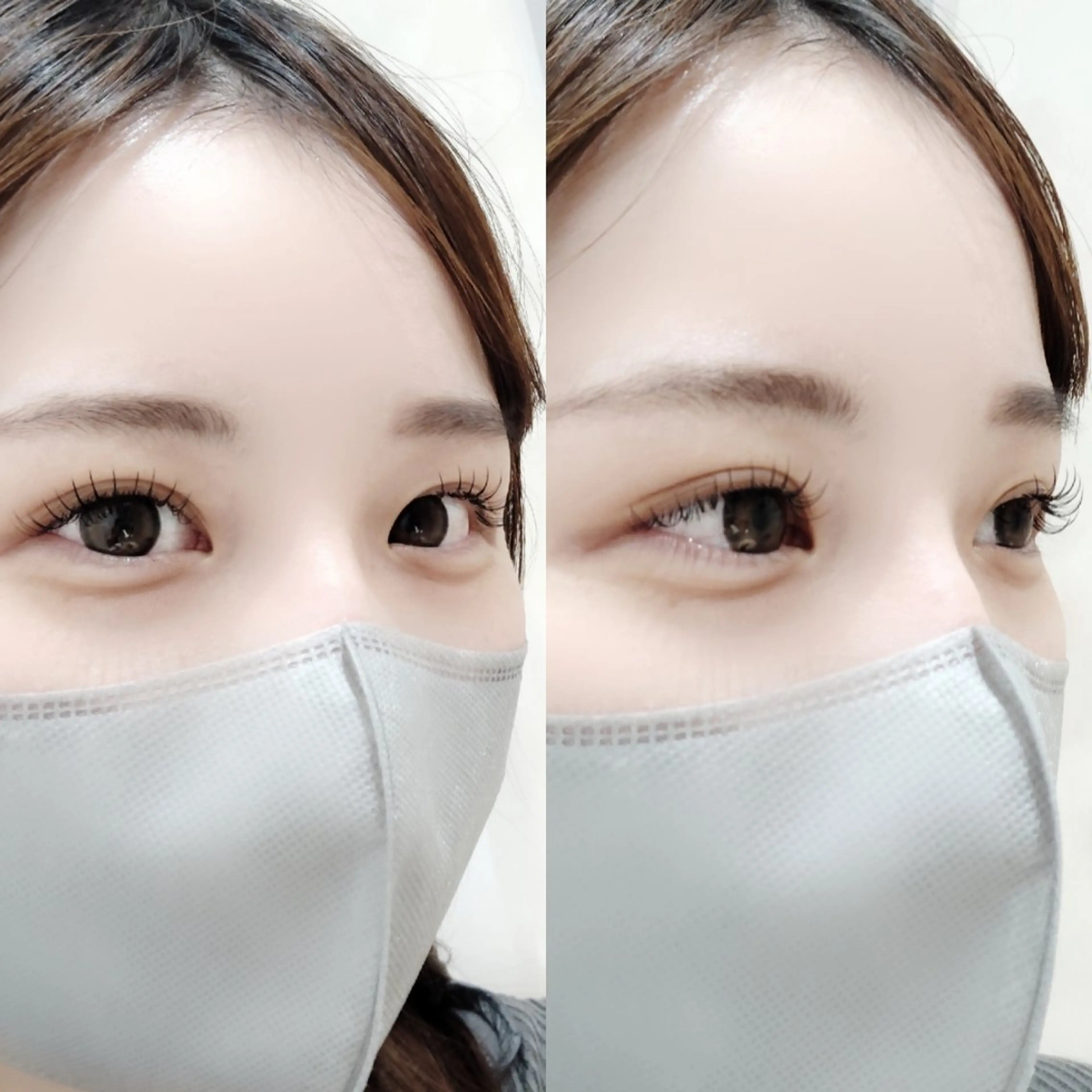 マツエク・マツパ バインドロック 束感まつ毛 カラーマツエク フラットラッシュ 韓国風マツエク マツエク オーダーメイドまつげ ＆まゆげ.RIKAのマツエク・マツパデザイン