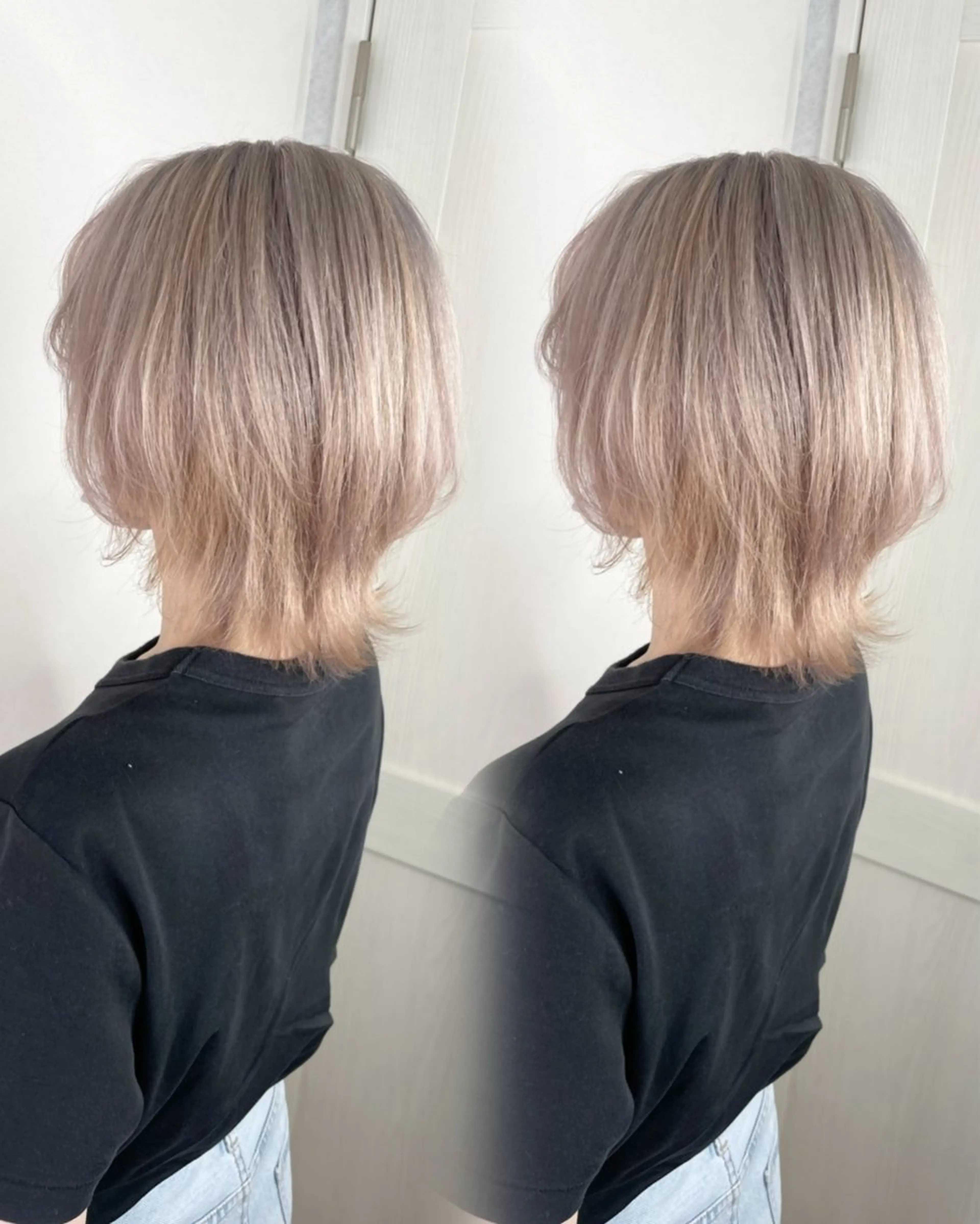 ミディアム 🫧ショート・レイヤ ー・縮毛矯正🫧のヘアスタイル