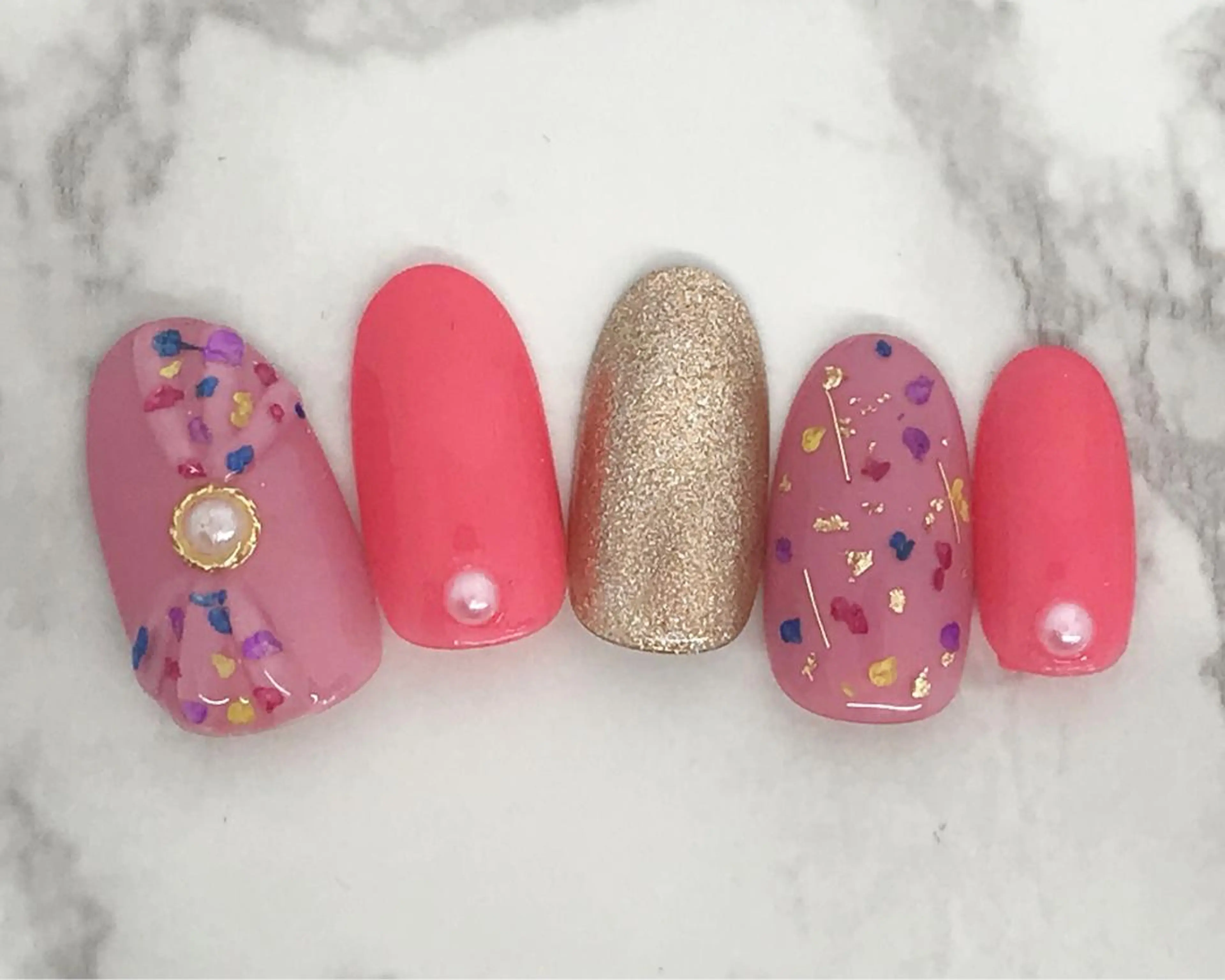 ネイル ハンドネイル Ribbon 佐野店のネイルデザイン