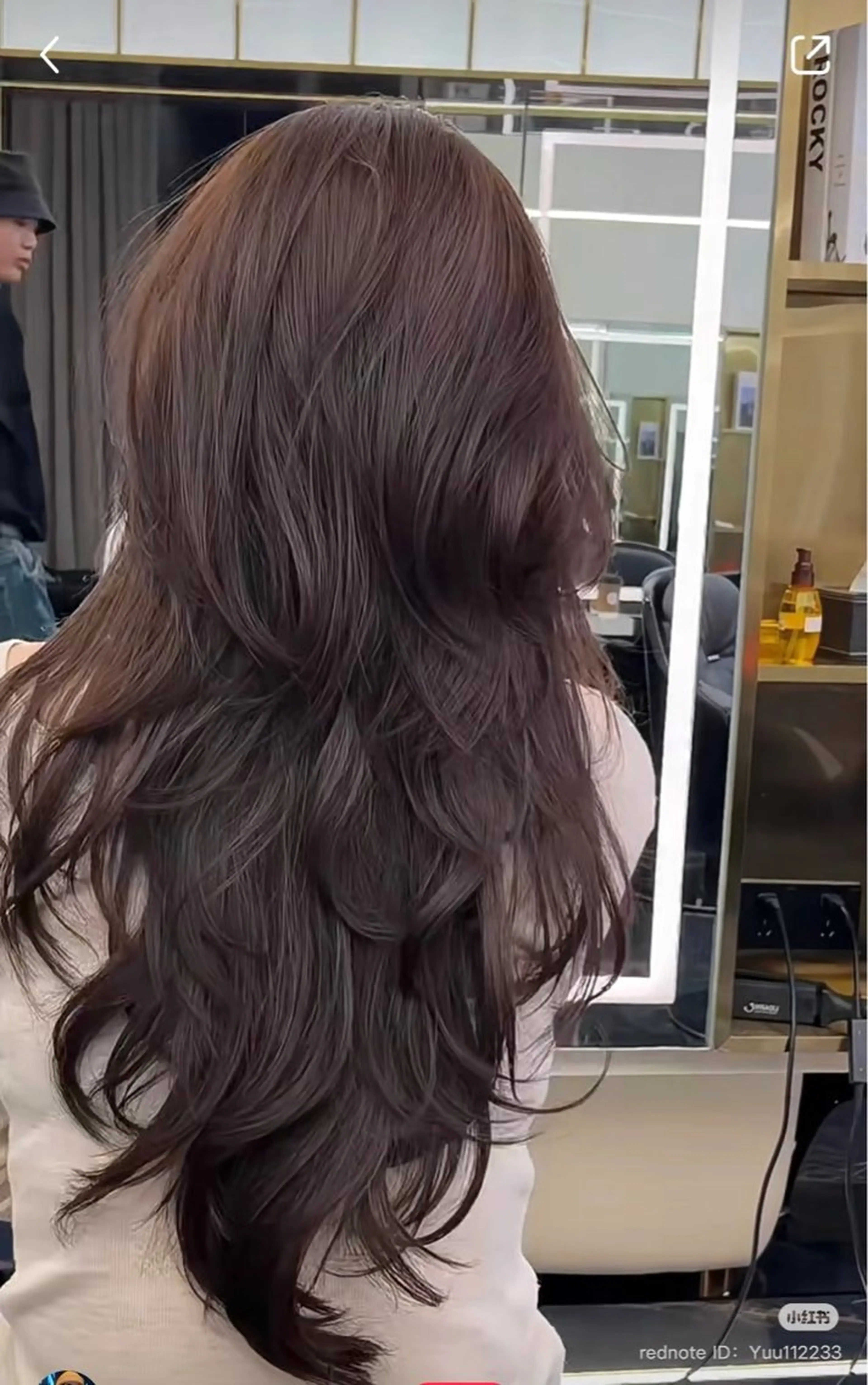 ロング 外国人風カラー レイヤーカット ARMONY表参道所属・韓国風専門 RYOのヘアスタイル