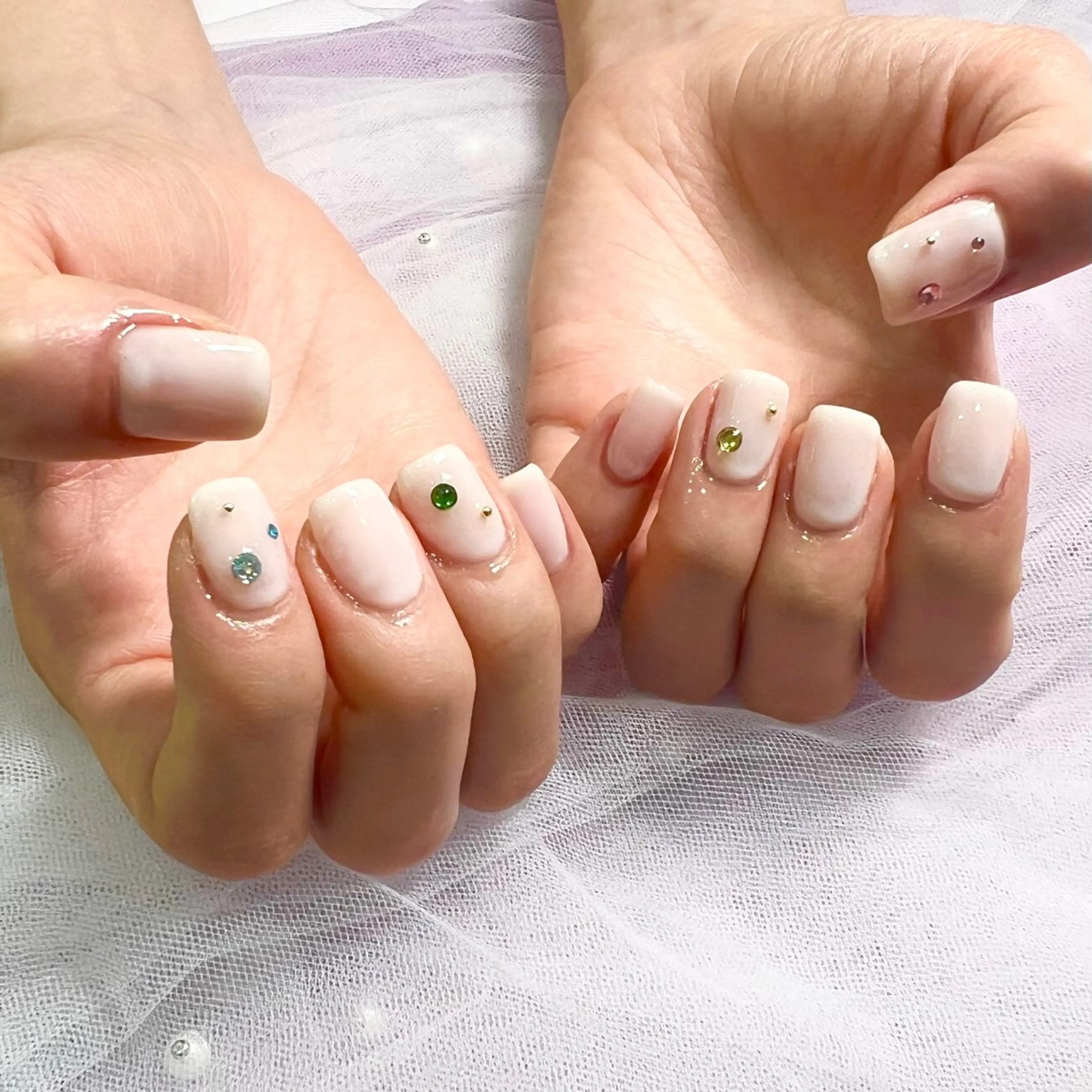 ネイル ワンカラーネイル 🧡Shine船橋 鳴海🧡のネイルデザイン