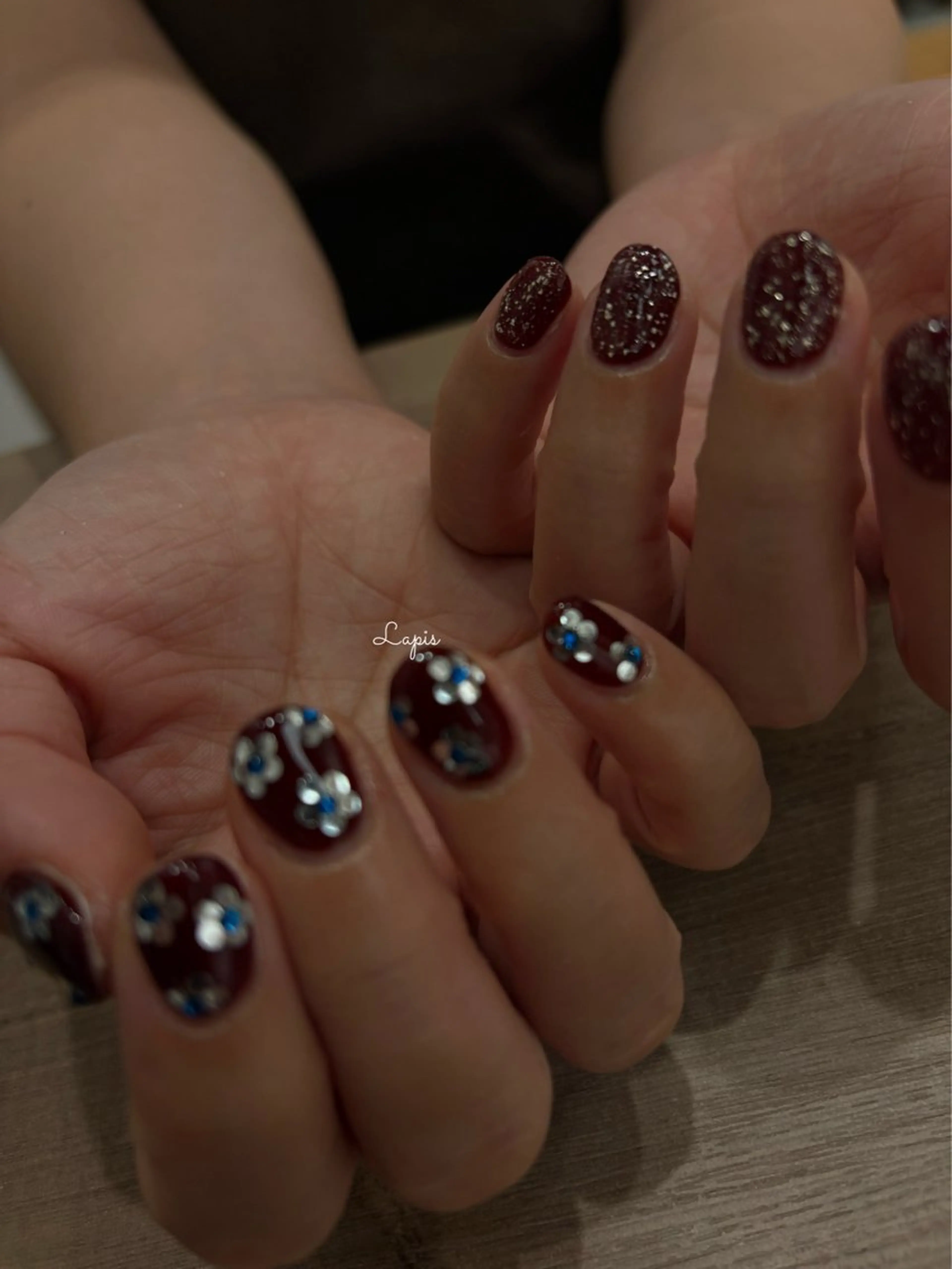 ネイル ハンドネイル Lapis *のネイルデザイン